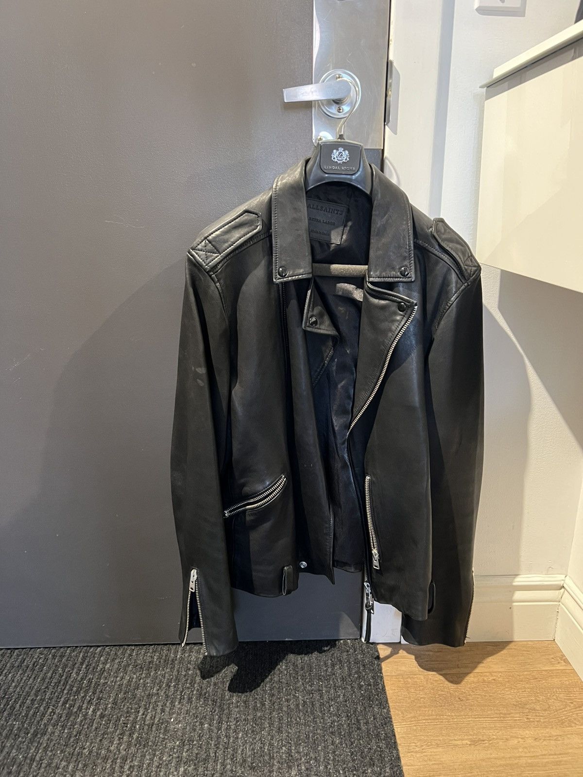 Men's Allsaints Leather Jackets | Grailed
