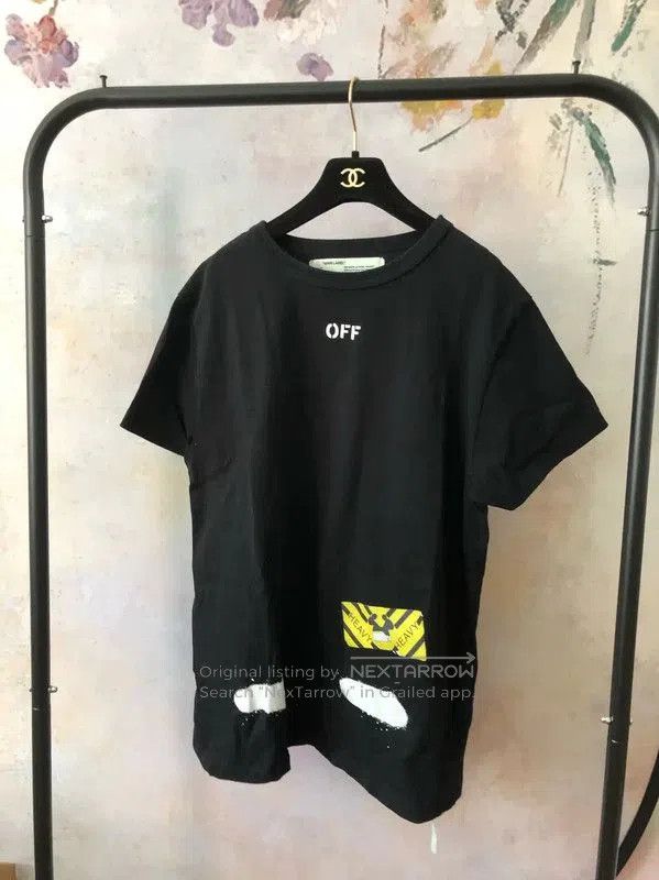 Off-White Off-White Black Men's Short Sleeve T-Shirt . Size US S / EU 44-46 / 1 - 1 Thumbnail