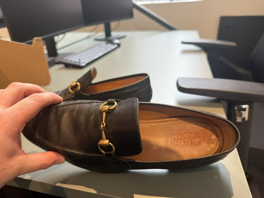 Gucci jordaan loafer Size US 8.5 / EU 41-42 - 3 Thumbnail