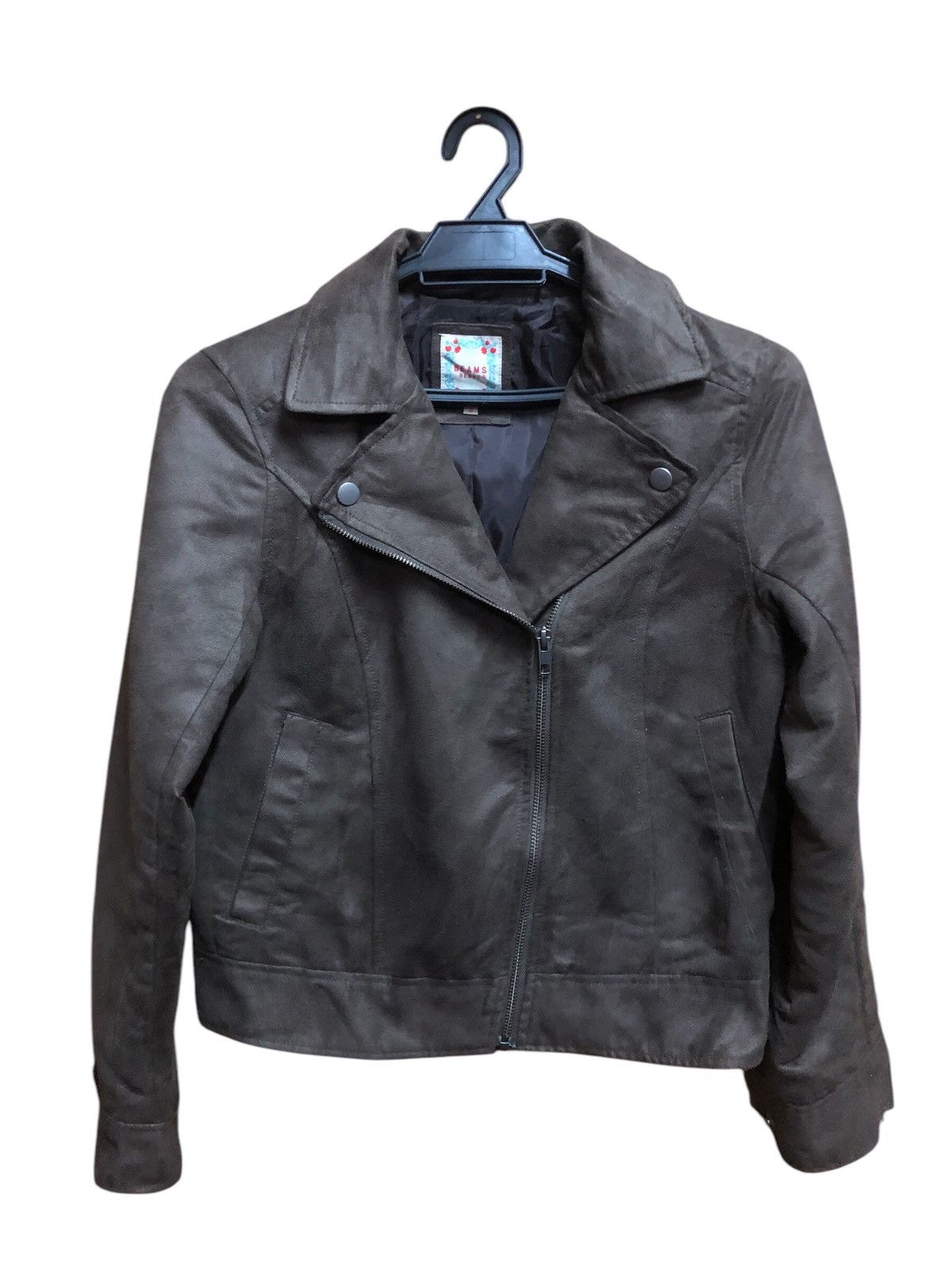 Beams Plus Beams Heart Biker Punk Double Collar Mole Skin Jacket Size S / US 4 / IT 40 - 1 Thumbnail