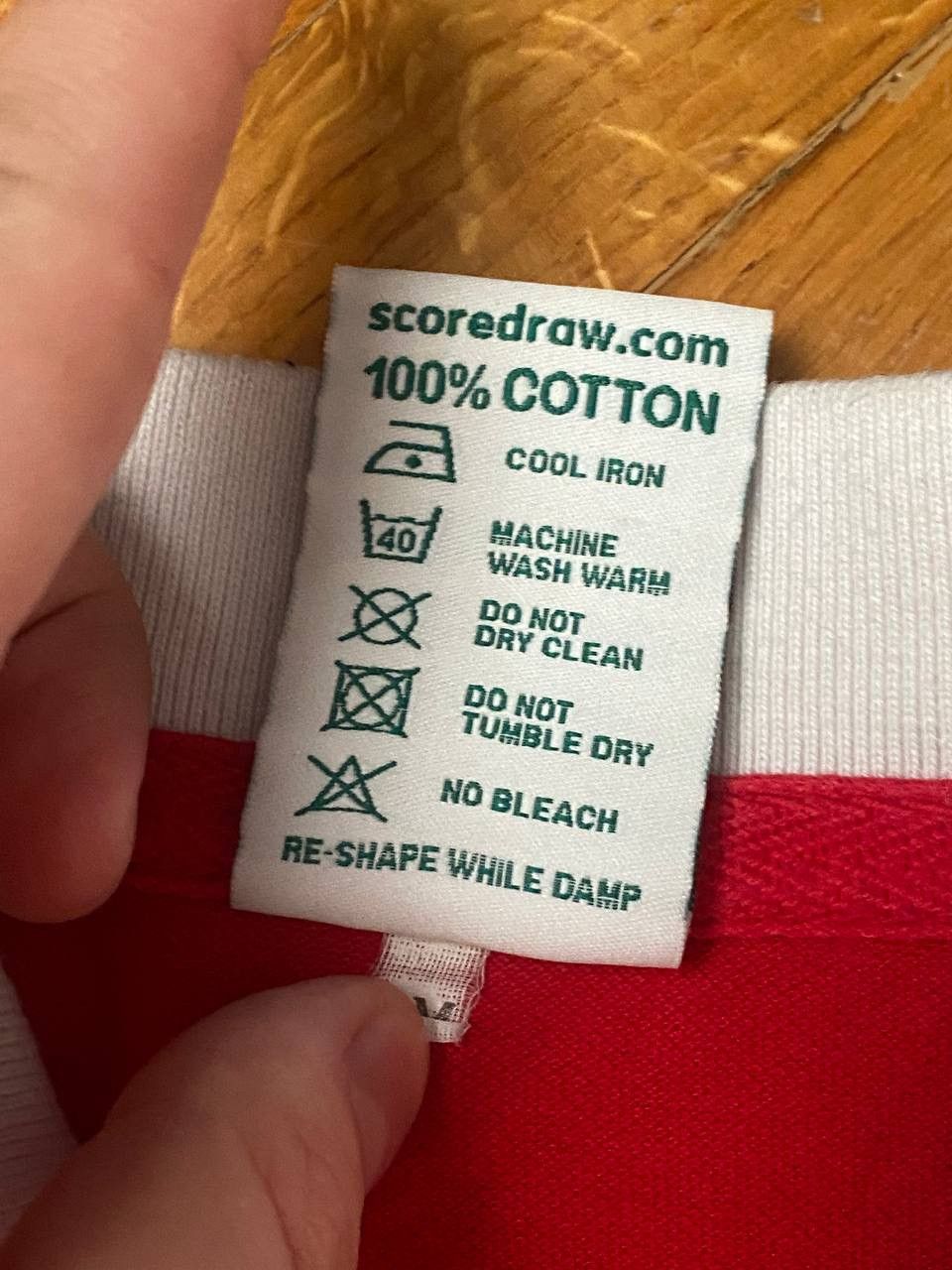 Other Score Draw Manchester United FC soccer jersey tee Size US M / EU 48-50 / 2 - 5 Thumbnail