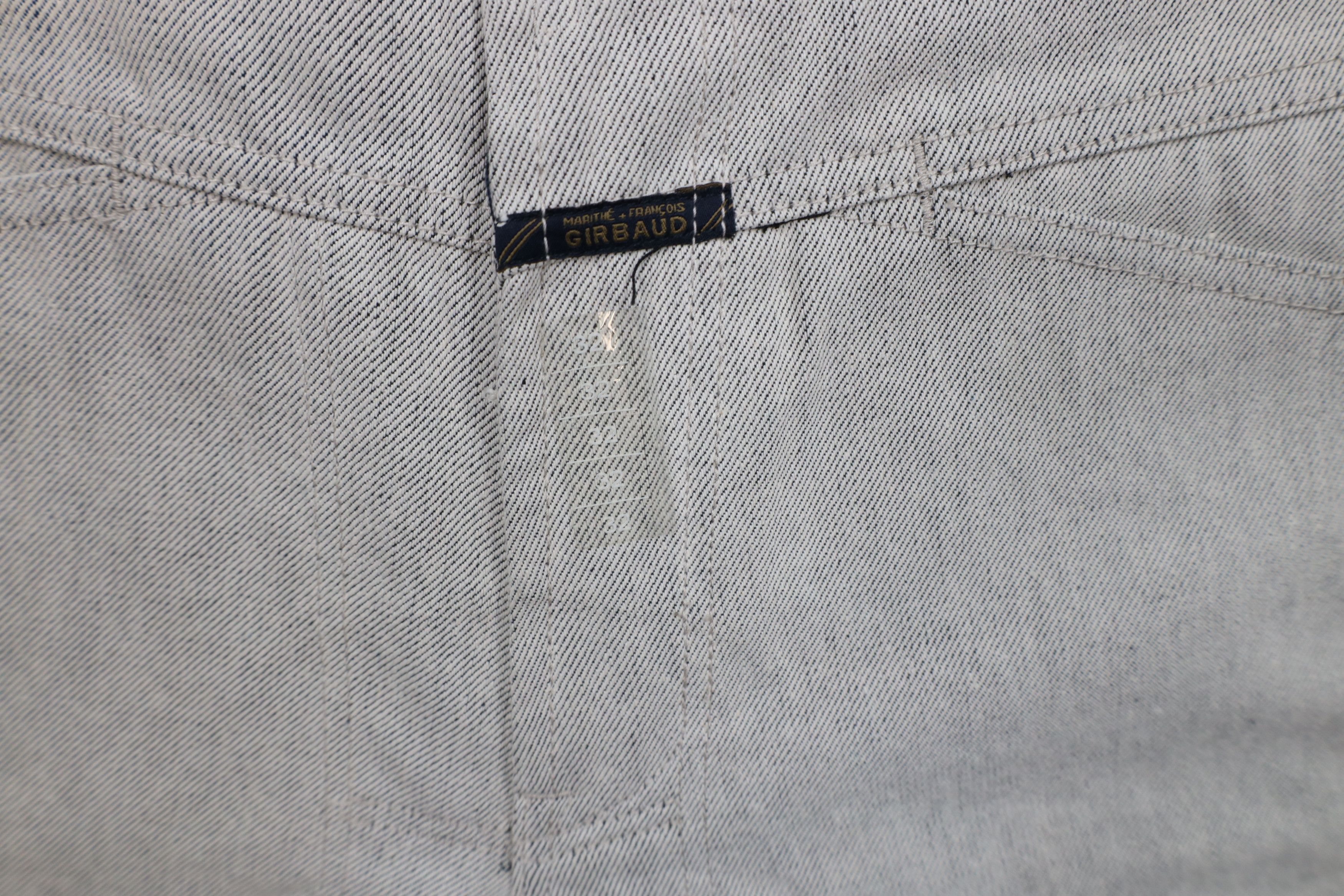 Marithe + Francois Girbaud Deadstock Vintage 90s Marithe Francois Girbaud Denim Shorts Size US 32 / EU 48 - 5 Thumbnail