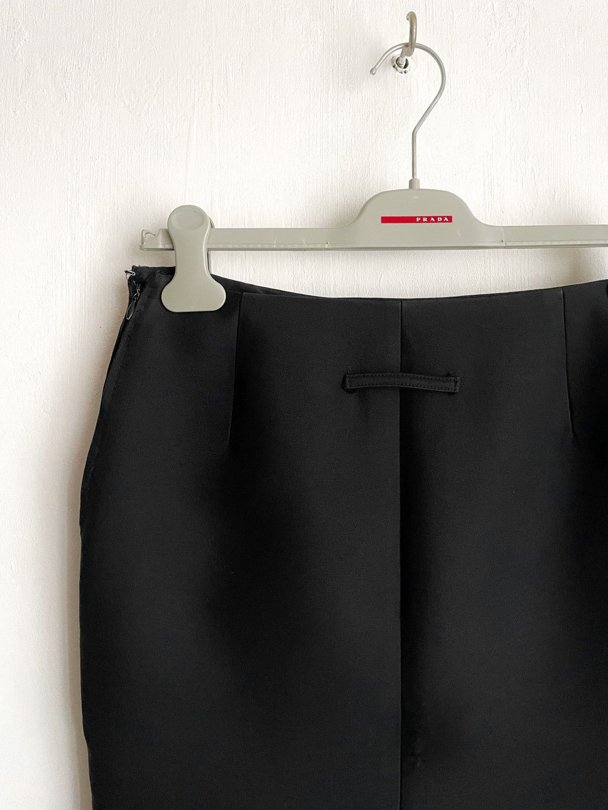 Jean Paul Gaultier Jean Paul Gaultier Black Midi Skirt IT42 M – Wool Silk Italy Size 28" / US 6 / IT 42 - 4 Thumbnail