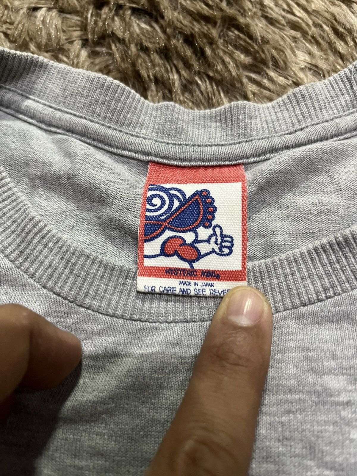 Hysteric Glamour × Japanese Brand × Vintage Vintage Hysteric Glamour Big Logo Tee Japan 🇯🇵 Size US S / EU 44-46 / 1 - 6 Thumbnail