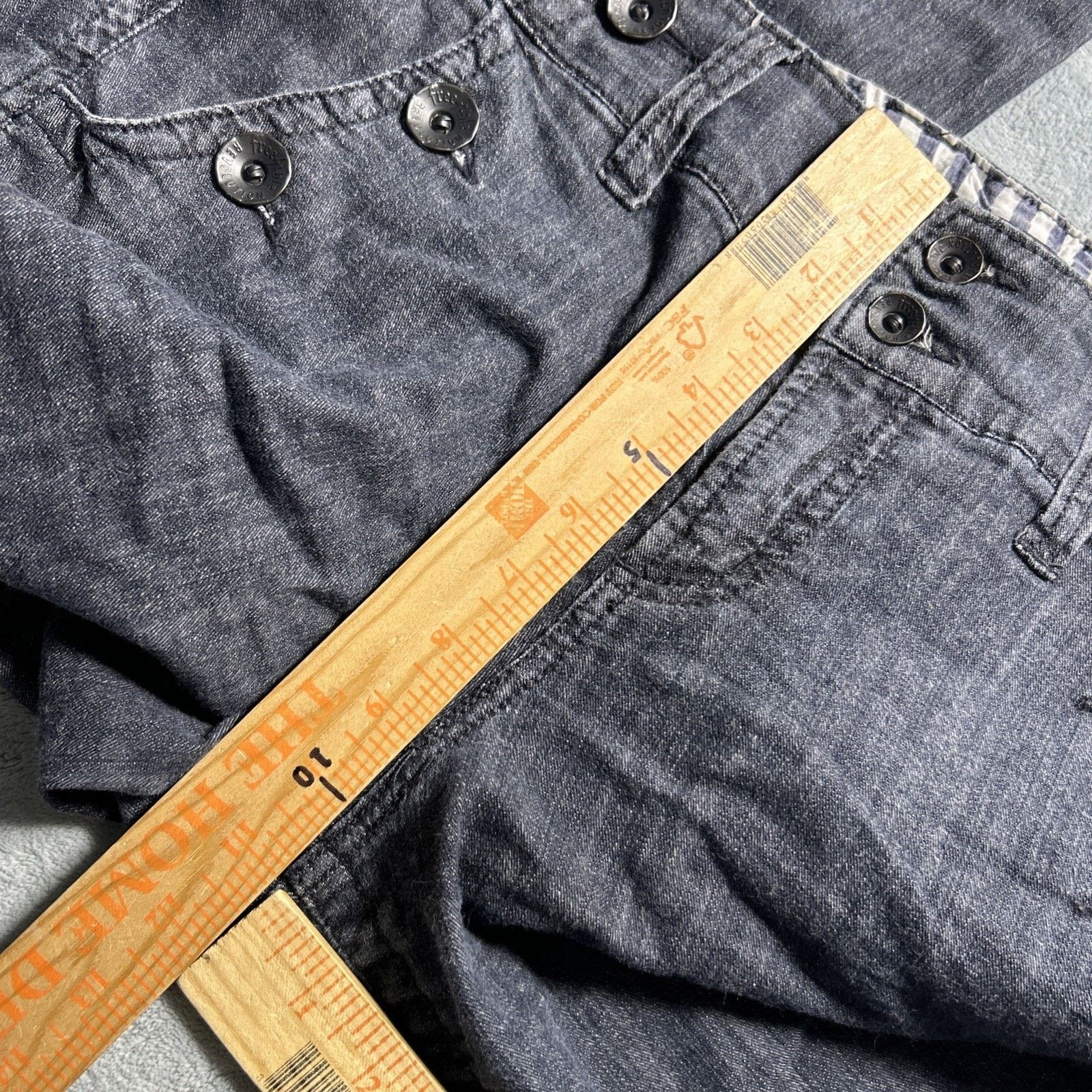 7 For All Mankind Y2k 2000s Tie Closure Beyond Baggy Jeans Womens 18 36x30 Size 36" / US 14 / IT 50 - 13 Thumbnail