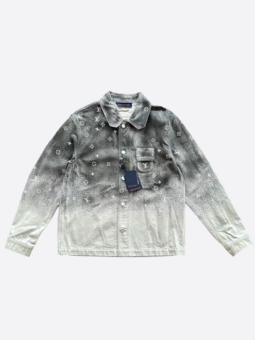 Louis Vuitton Louis Vuitton monogram denim jacket. 52.