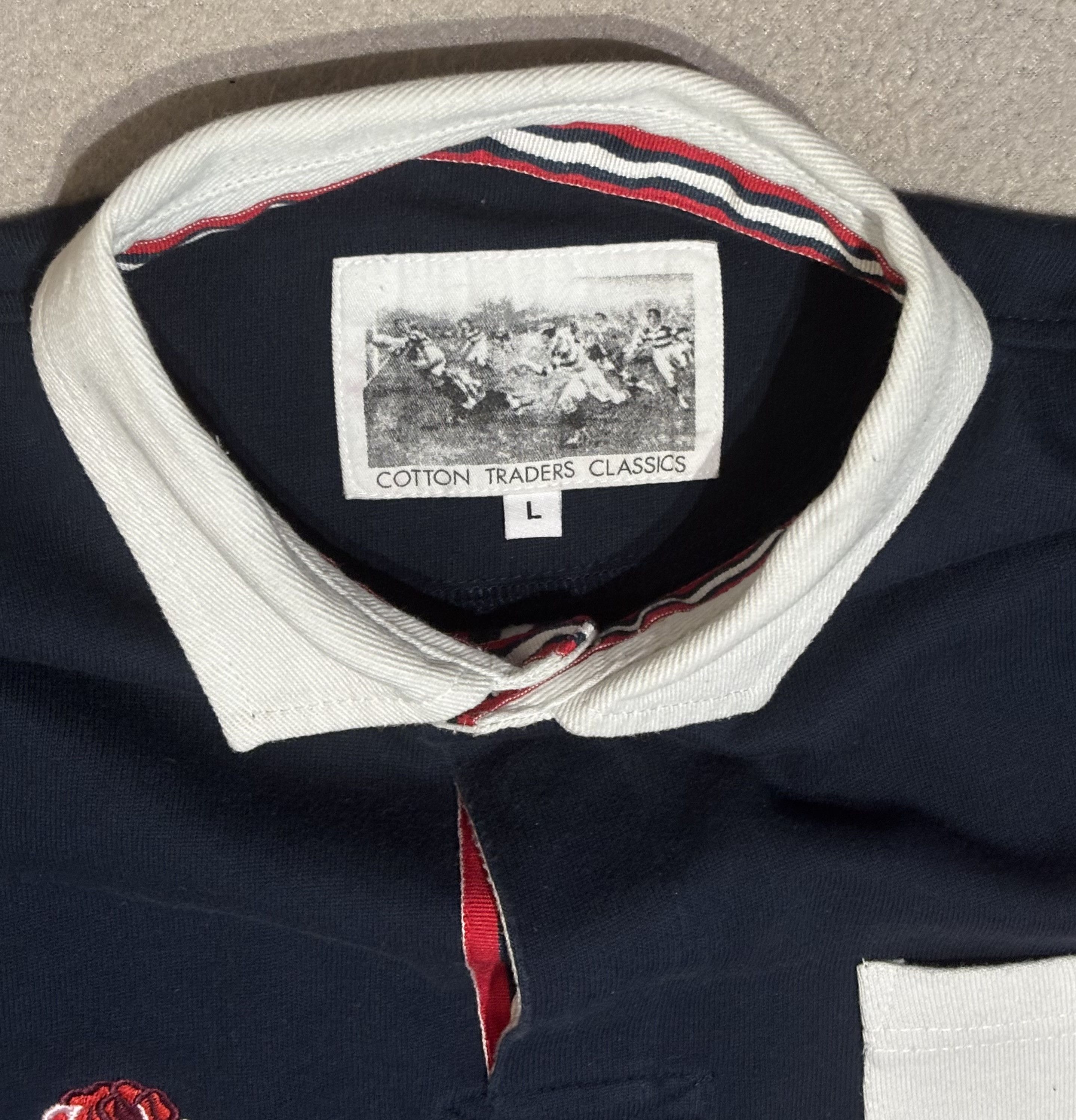 Cotton Traders England Rugby Cotton Traders Classics Polo Shirt Size L Size US L / EU 52-54 / 3 - 14 Thumbnail