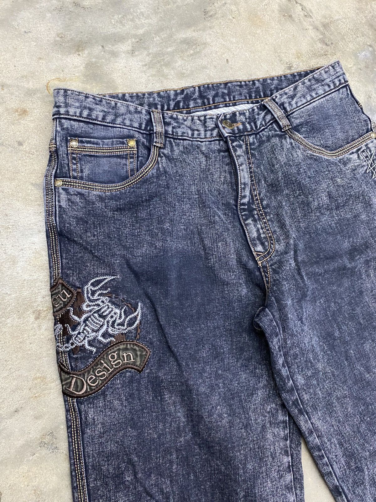 If Six Was Nine × Le Grande Bleu (L.G.B.) 💥bindding offer💥 japan grunge col bleu pant Size US 34 / EU 50 - 4 Thumbnail