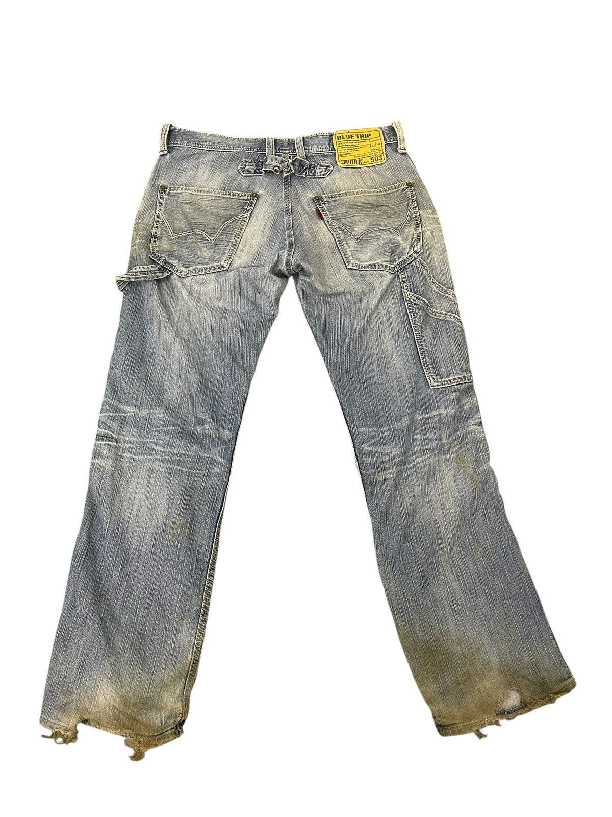 Hysteric Glamour Carpenter Jeans Edwin Denim Distress Regular goa cdg 2🟦2 Size US 33 - 2 Thumbnail