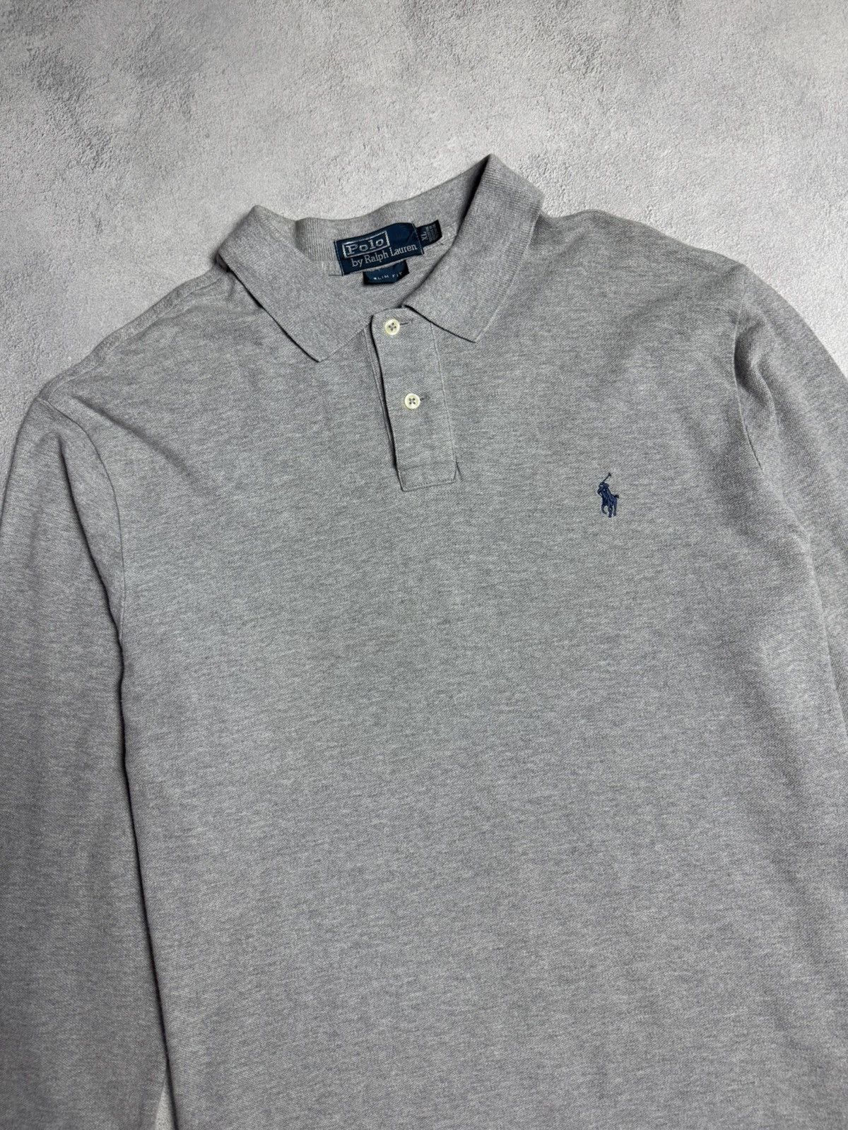 Polo Ralph Lauren Polo Ralph Lauren Vintage Polo Shirt Long Sleeve Small Pony Size US XL / EU 56 / 4 - 3 Thumbnail