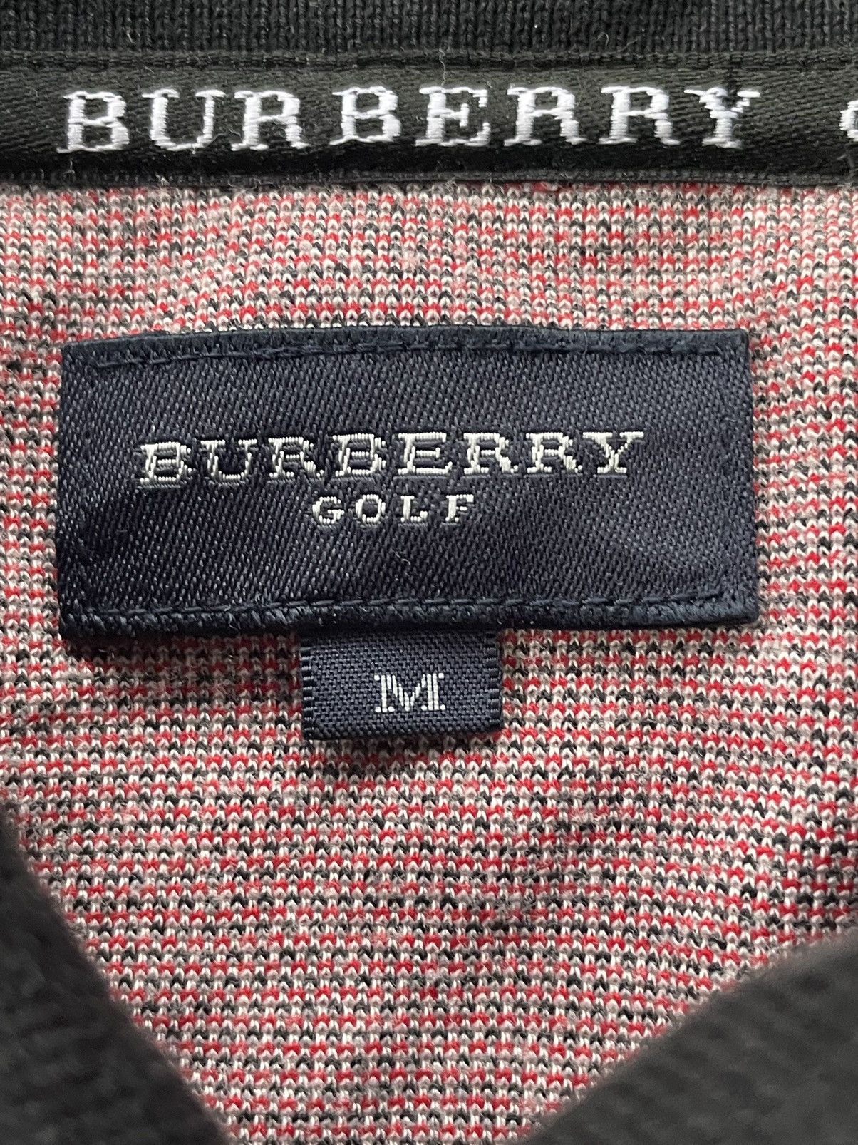 Burberry × Vintage Vintage Burberry Golf Polo Long Sleave Size US M / EU 48-50 / 2 - 7 Thumbnail