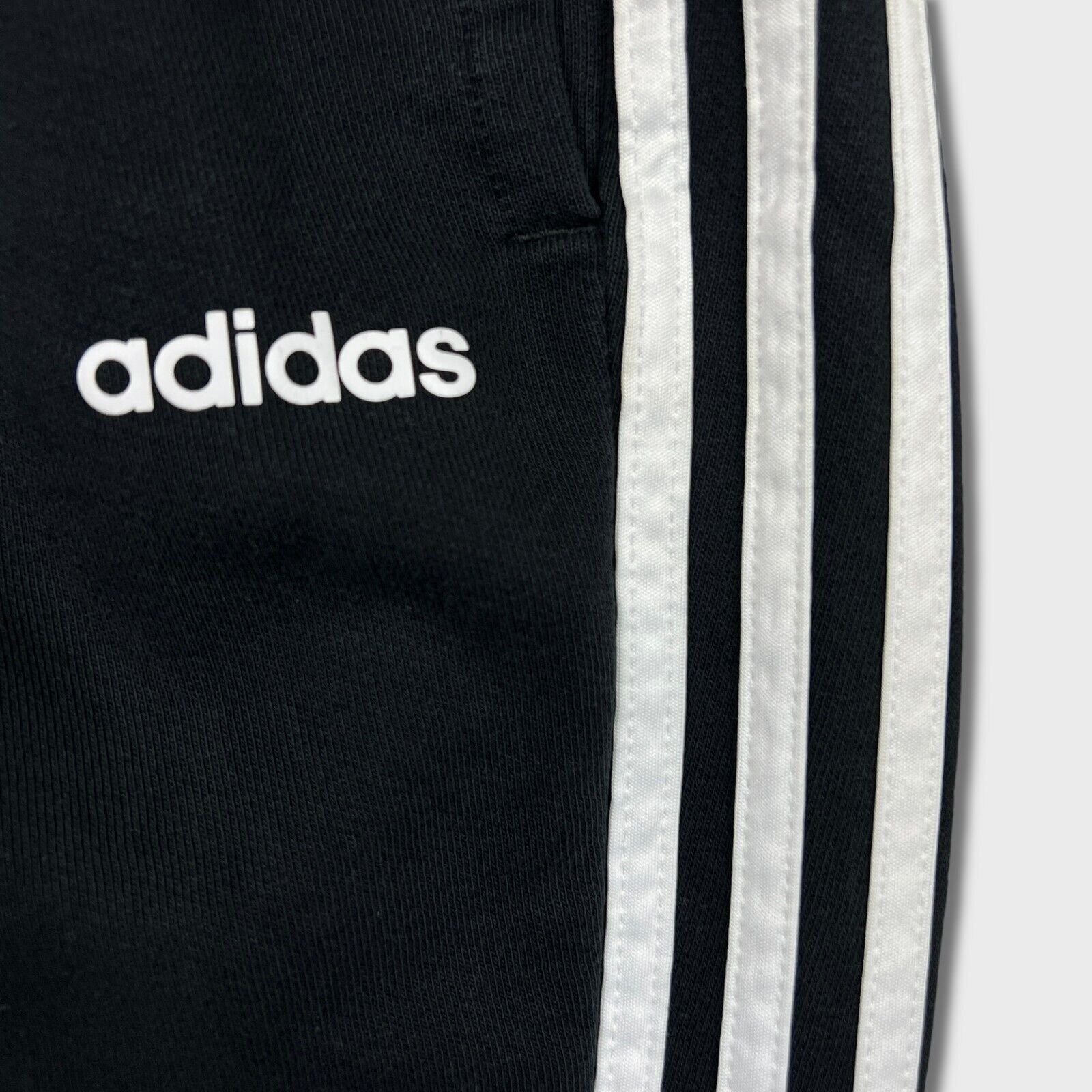 Adidas × Vintage Adidas Sweatpants XS Stripes Spell Out Athletic Gym Jogger Size US 26 / EU 42 - 2 Thumbnail