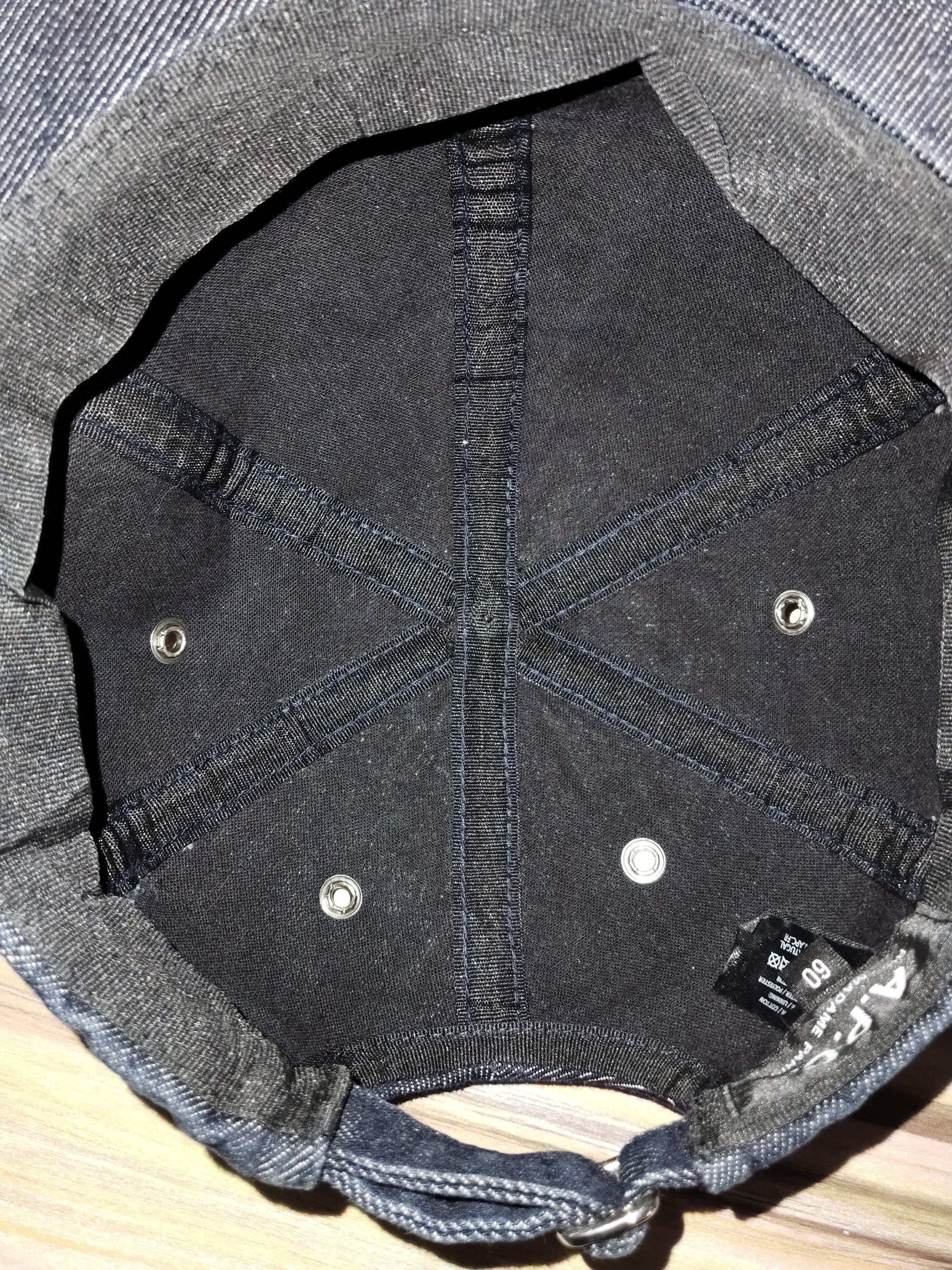 A.P.C. A.P.C RUE MADAME PARIS Denim Cap Size ONE SIZE - 6 Thumbnail