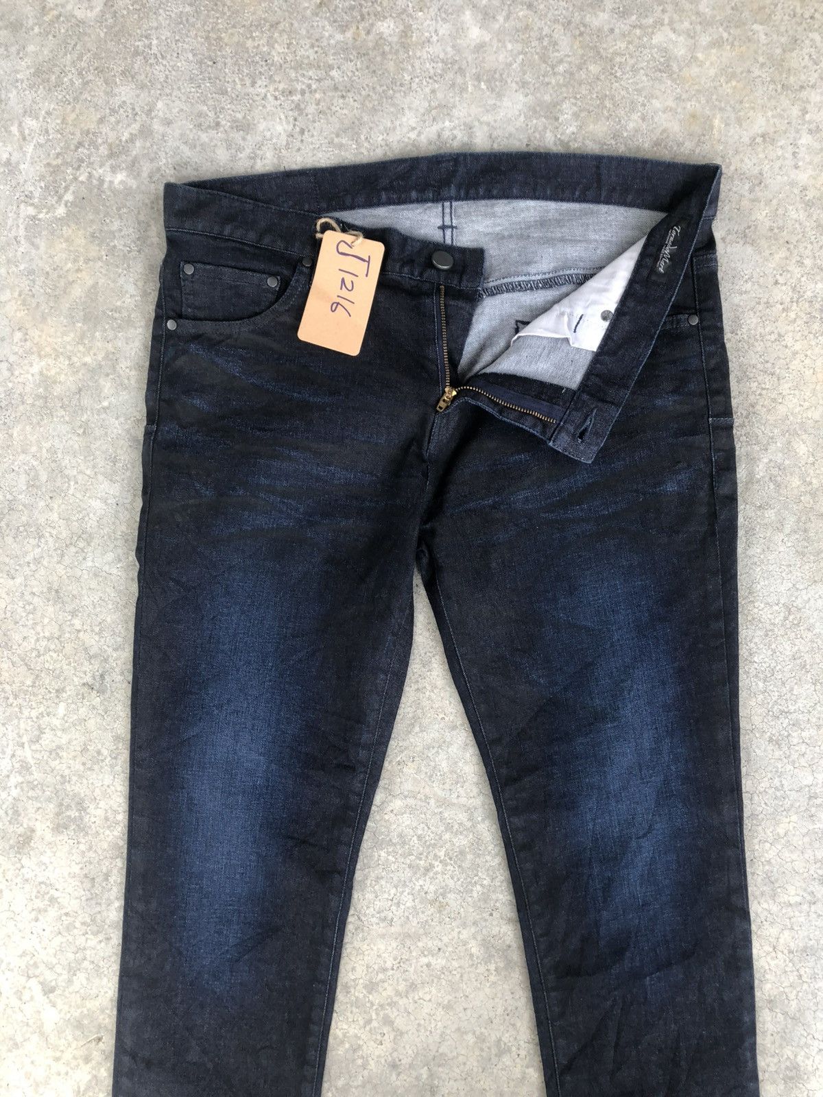 Tornado Mart Japanese Tornado Mart Skinny Jeans Wax Size US 35 - 3 Thumbnail