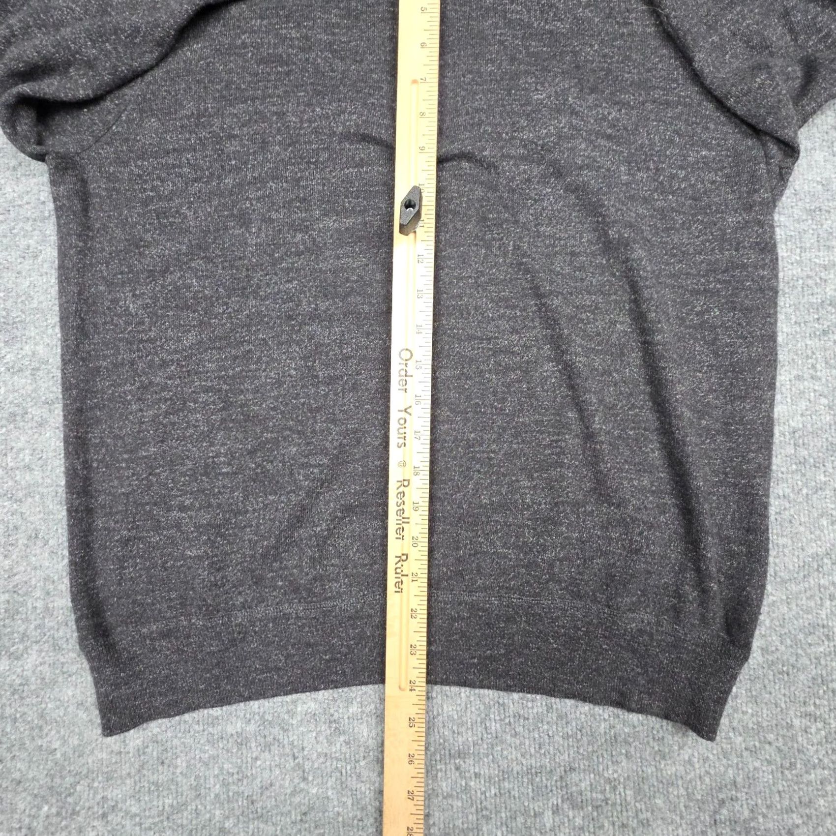 Faherty Faherty 1/4 Zip Suffolk Pullover Sweater Men’s Large Gray Cashmere Blend Size US L / EU 52-54 / 3 - 7 Thumbnail