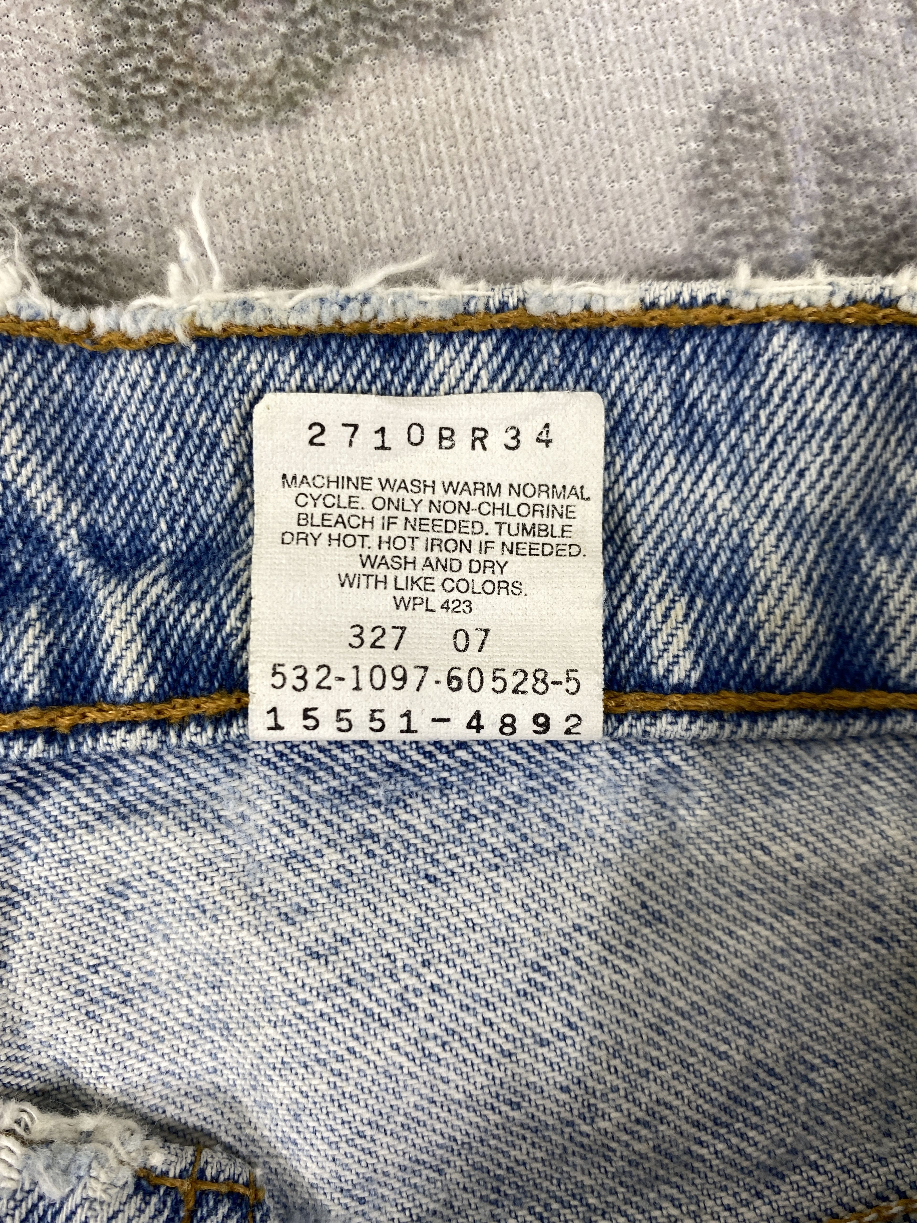 Levi's Faded Blue Vintage Levi's 511 Jeans 38x35 Denim -JN1946 Size US 38 / EU 54 - 10 Thumbnail
