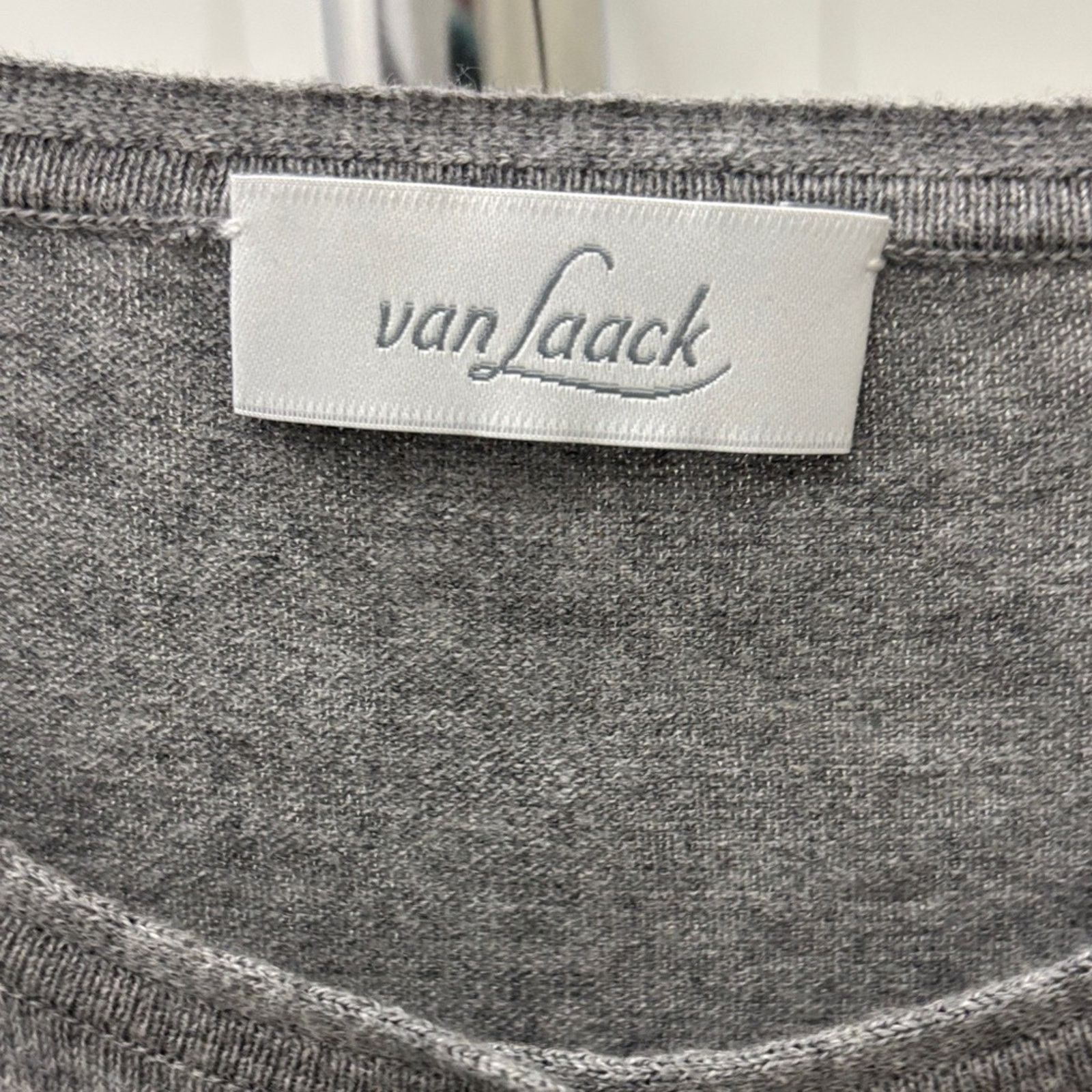 Other NWT Van Laack Gray Women's Cardigan Sweater Size XS Size XS / US 0-2 / IT 36-38 - 2 Thumbnail