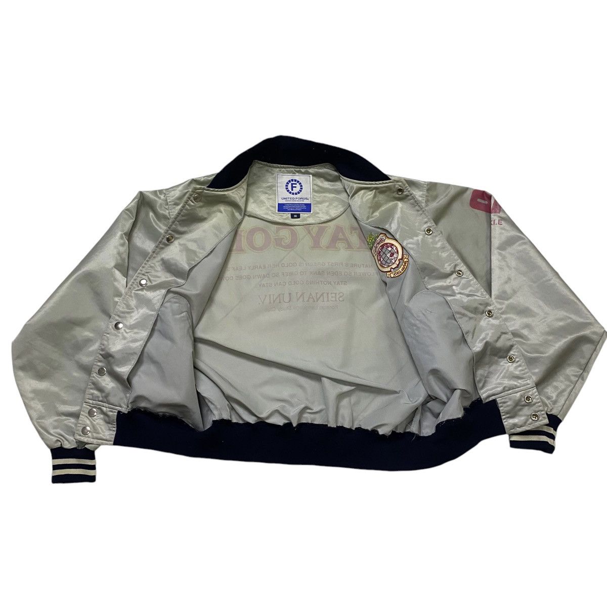 Japanese Brand × Vintage Vintage 80s varsity jacket Size US M / EU 48-50 / 2 - 7 Thumbnail