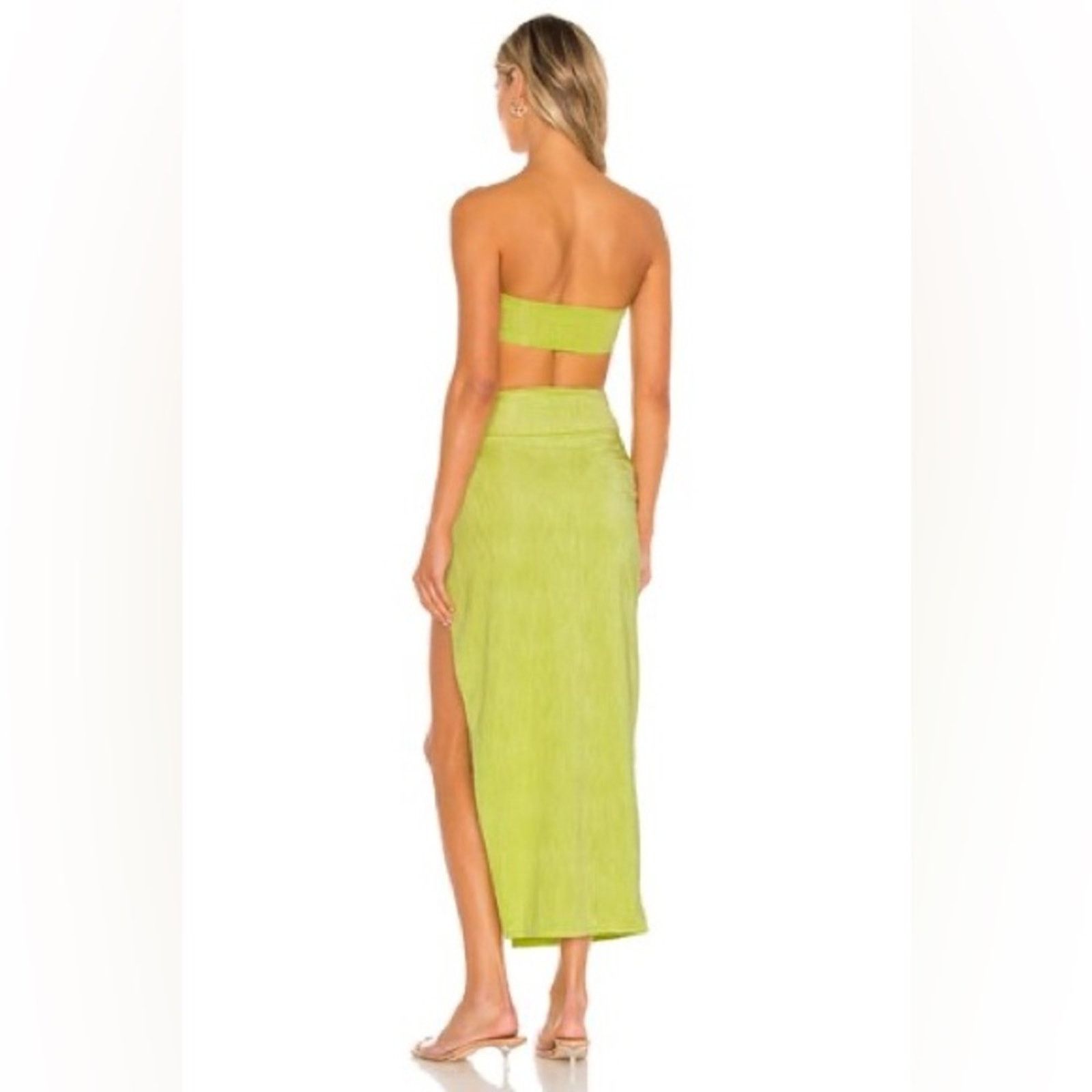 superdown Superdown Karolyna Maxi Green Skirt XS Size 25" / US 0 / IT 36 - 5 Thumbnail