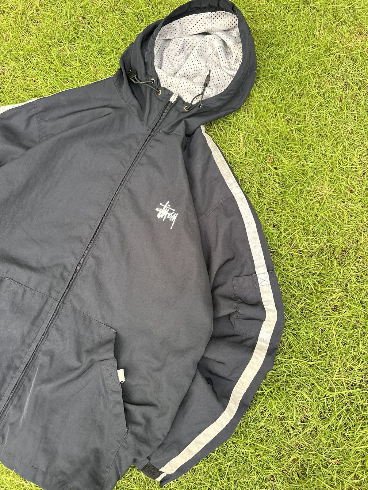Stussy × Vintage STUSSY SPORT VINTAGE BIG LOGO OUTDOOR JACKET Size US M / EU 48-50 / 2 - 3 Thumbnail