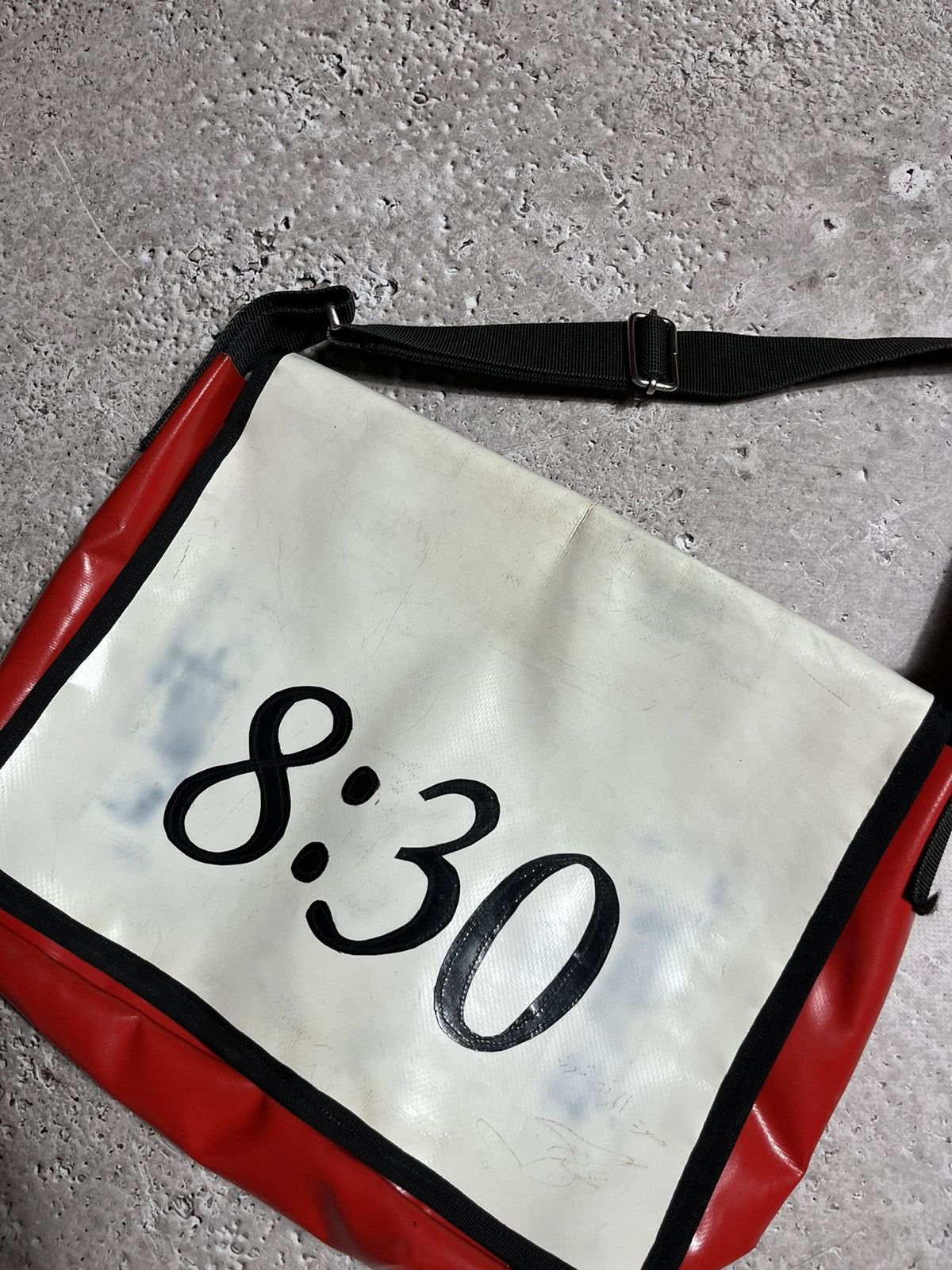 Japanese Brand × Vintage Messenger Bag in FREITAG Style Upcycled Tarpaulin Material Size ONE SIZE - 5 Thumbnail