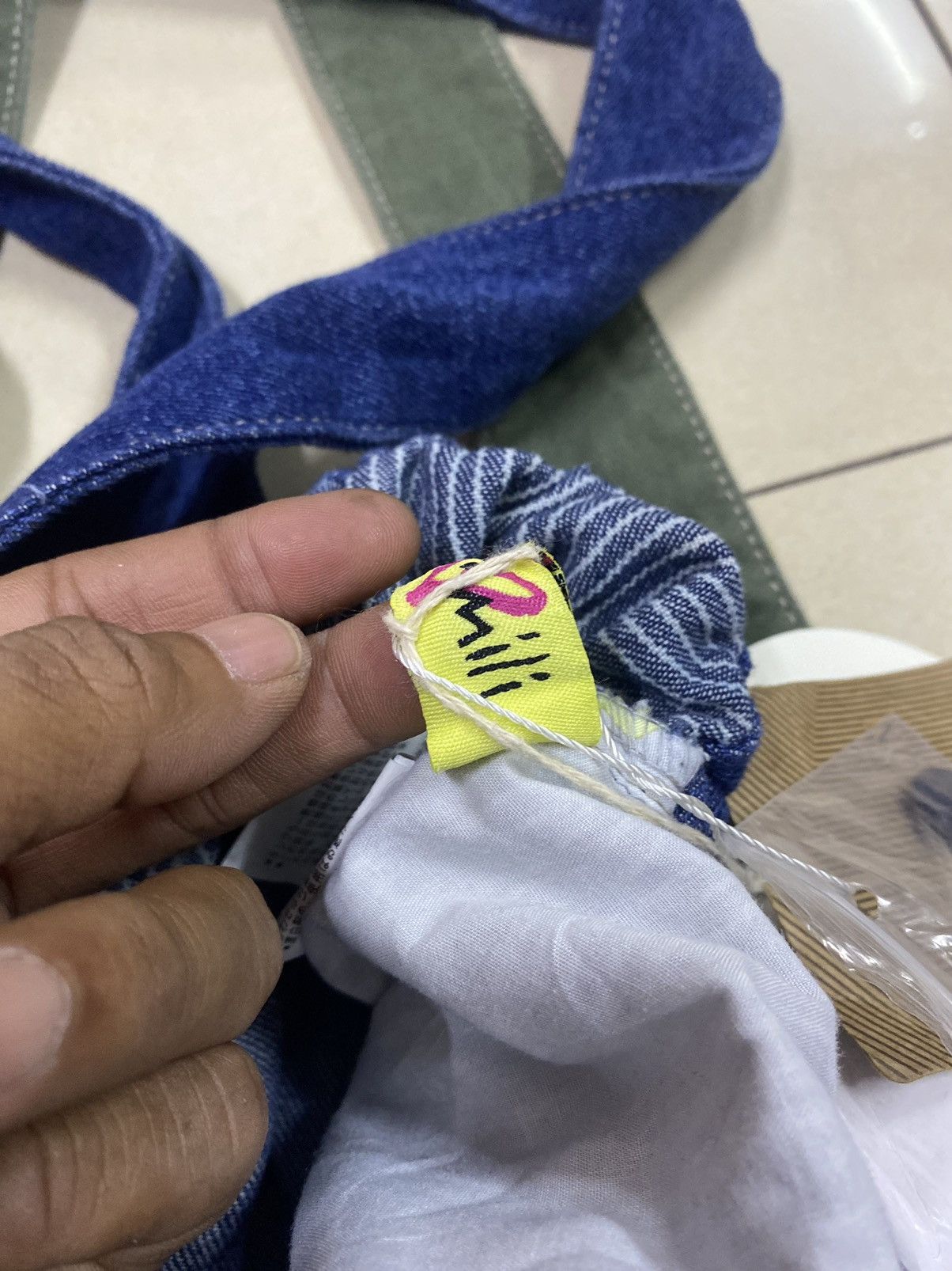 Japanese Brand Yohji Yamamoto Style 2 Tone Cropped Pants Size 26-36 Size US 36 / EU 52 - 10 Thumbnail