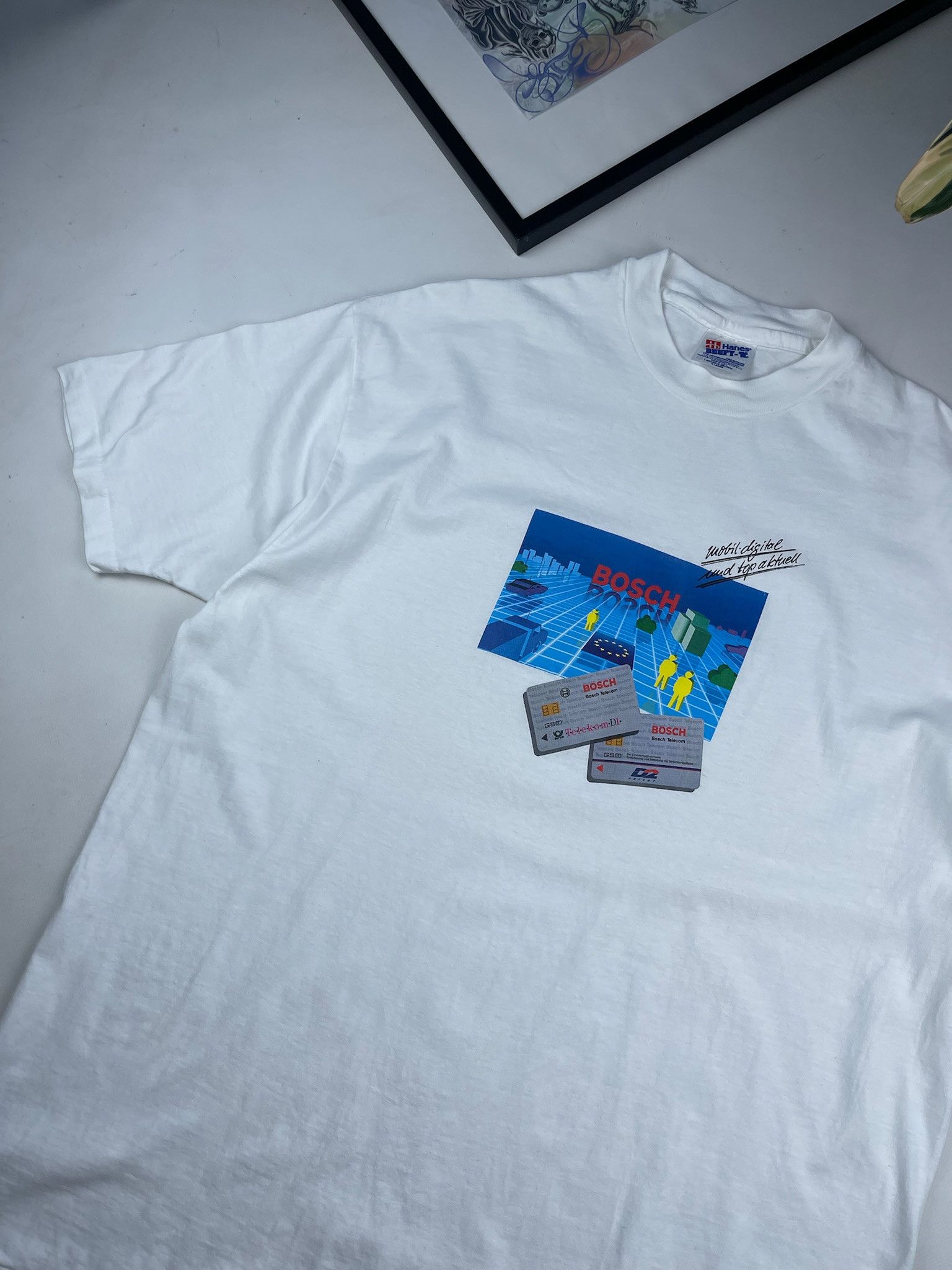 Other VINTAGE BOSCH SYSTEM ENGINEERING T-SHIRT Size US XL / EU 56 / 4 - 4 Thumbnail