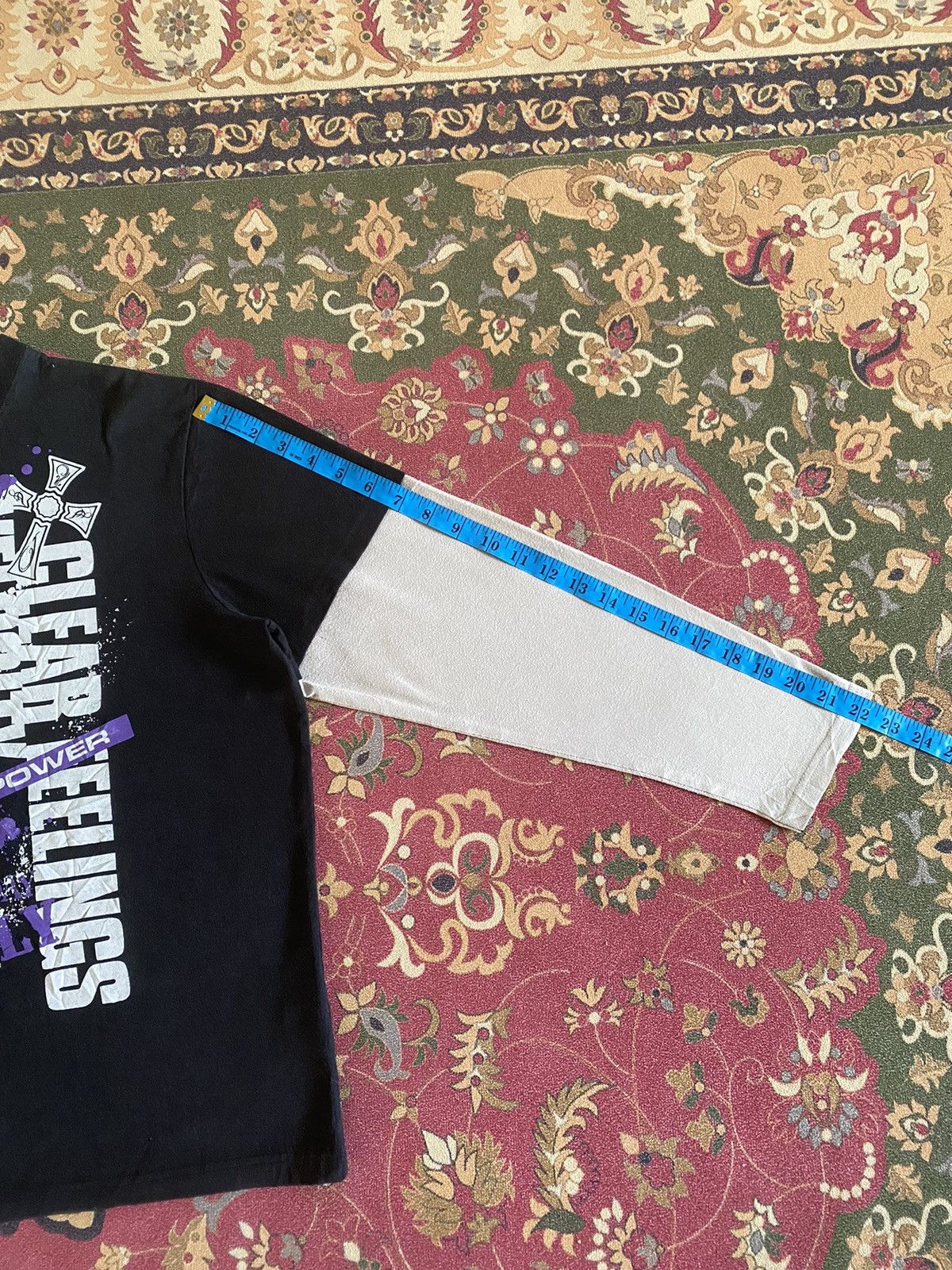 Japanese Brand Japanese Brand Cross Double Layer Long Sleeve T-Shirt Size US L / EU 52-54 / 3 - 7 Thumbnail