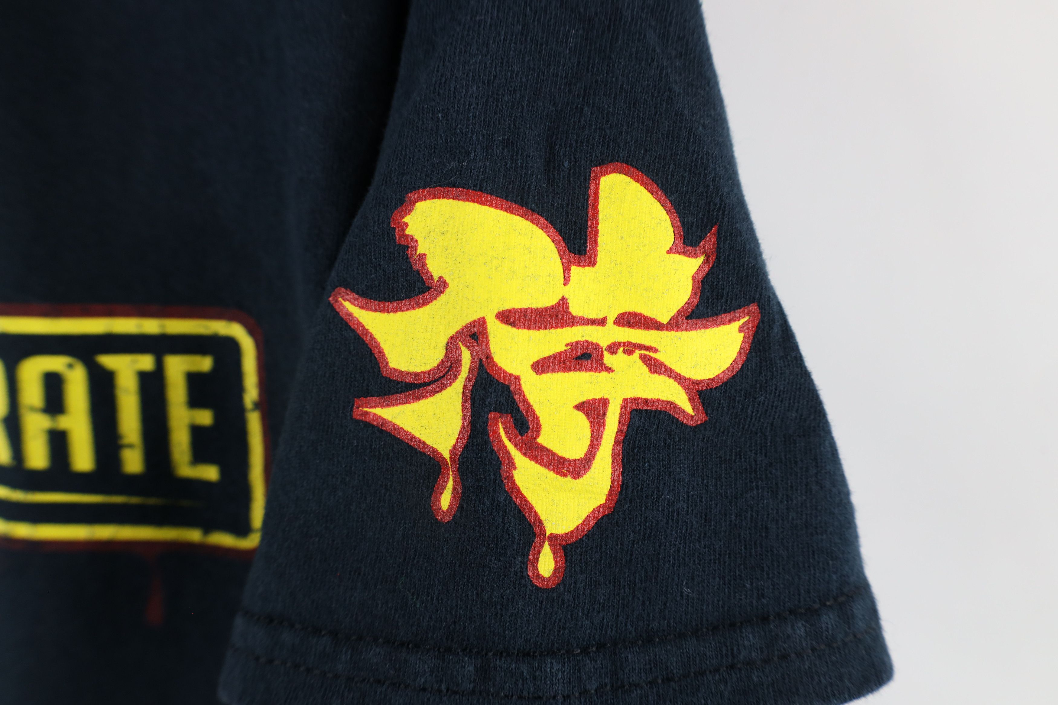 Vintage Vintage Streetwear Sun Karate MMA Samurai T-Shirt Black Size US M / EU 48-50 / 2 - 4 Thumbnail