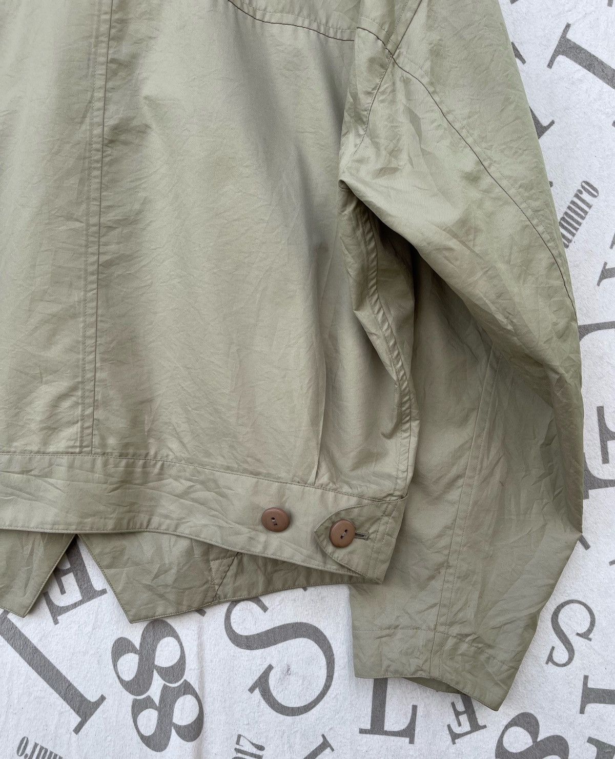 Issey Miyake 🔥S/S 1990 ISSEY MIYAKE BONDAGE POCKET BOMBER JACKET Size US L / EU 52-54 / 3 - 18 Thumbnail