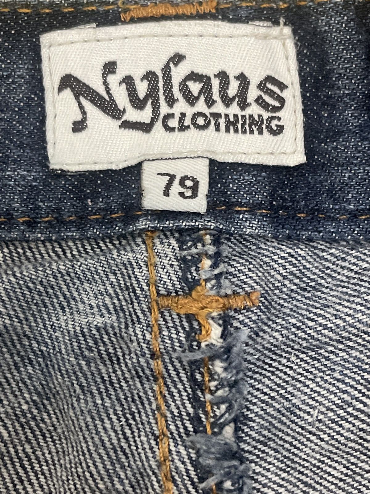 Japanese Brand × Vintage Nylaus Clawmark Double Waist Jeans Ppfm Undercover Style Size US 32 / EU 48 - 15 Thumbnail