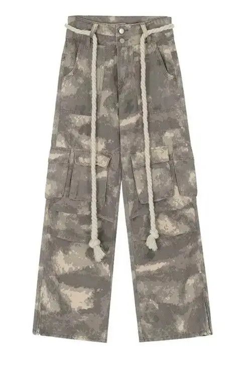 Jean Oversize Camouflage Cargo Pant Size US 30 / EU 46 - 4 Thumbnail