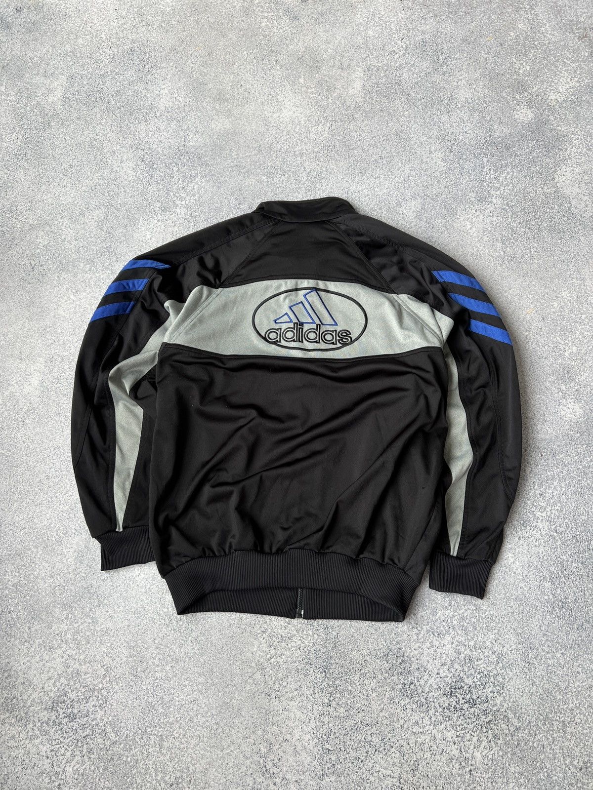 Adidas × Vintage Vintage Adidas 90s style zip sweatshirt Size US M / EU 48-50 / 2 - 11 Thumbnail