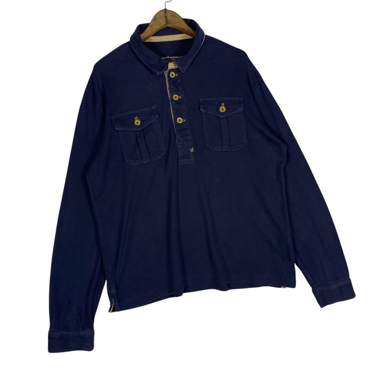 Polo Ralph Lauren Polo Jeans Ralph Lauren Collar Button Shirt Size US XL / EU 56 / 4 - 4 Thumbnail