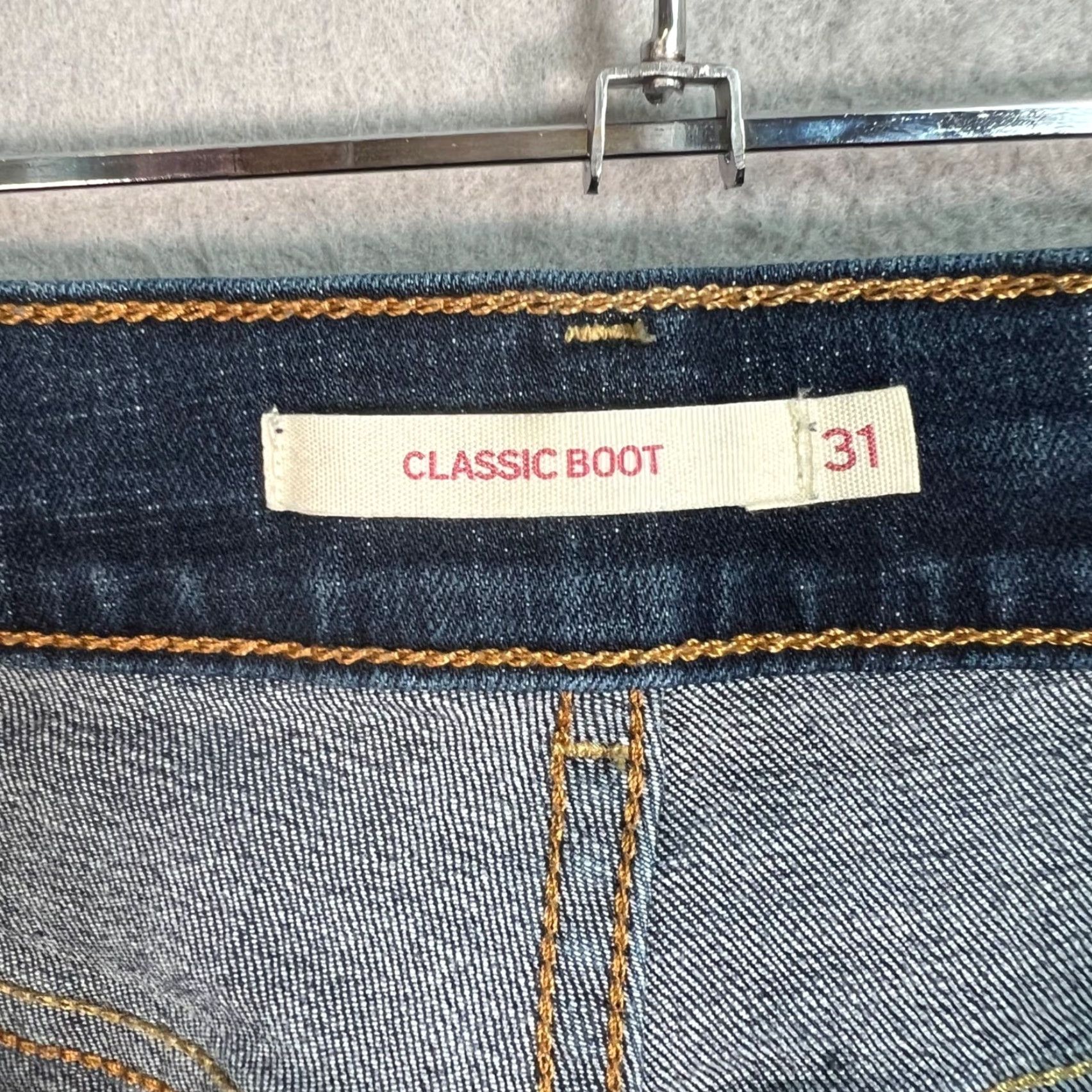 Levi's VINTAGE Levi's Jeans Bootcut Womens Size 31 x 28 Dark Wash Denim Classic Fit Adult Womens Jeans Size 24" / US 00 / IT 34 - 3 Thumbnail