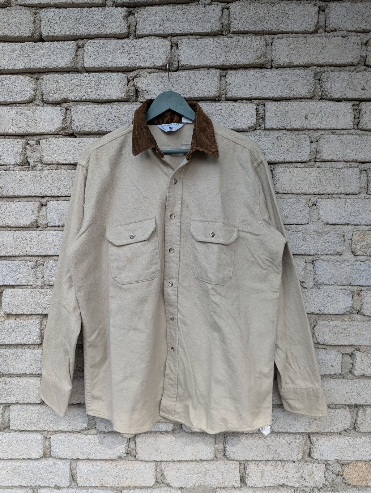 Vintage Vintage Black Duck Shirt Button Up Long Sleeve Size US L / EU 52-54 / 3 - 1 Thumbnail