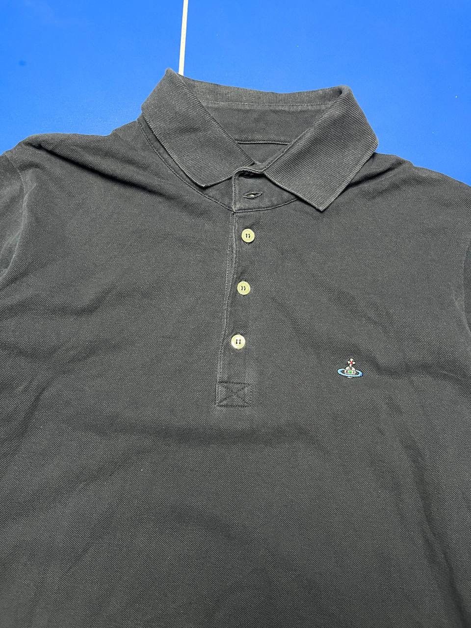 Vivienne Westwood Vivienne Westwood Polo Shirt Long Sleeve Logo Orb Men Size US M / EU 48-50 / 2 - 4 Thumbnail