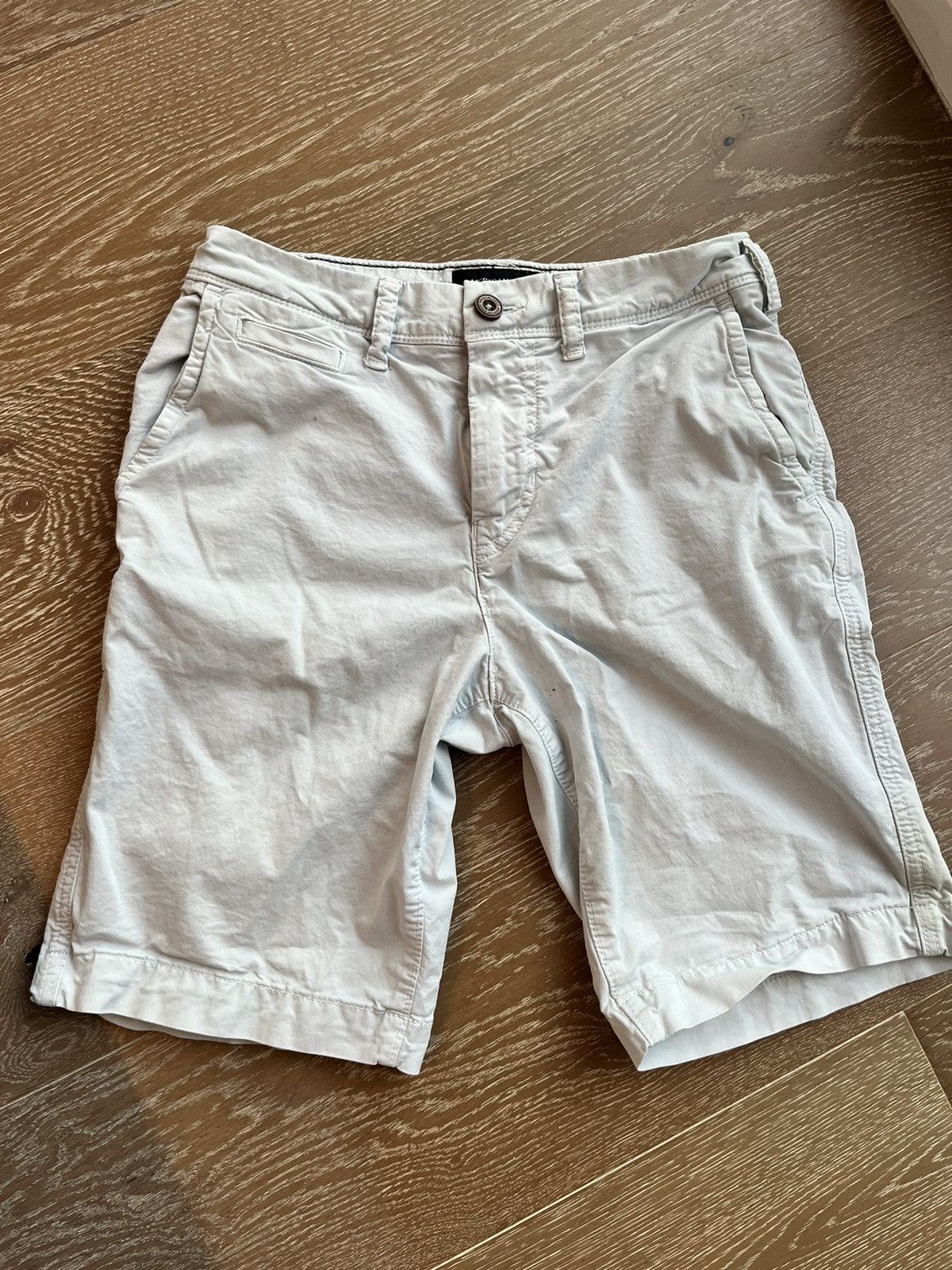 American Eagle Outfitters Light Blue American Eagle Dress Shorts Size US 26 / EU 42 - 1 Thumbnail