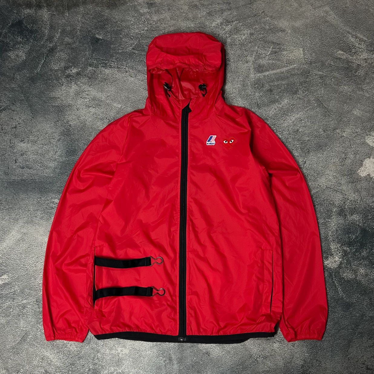 Comme des Garcons PLAY × K-Way Comme des Garcons X K-way Size US XL / EU 56 / 4 - 1 Thumbnail