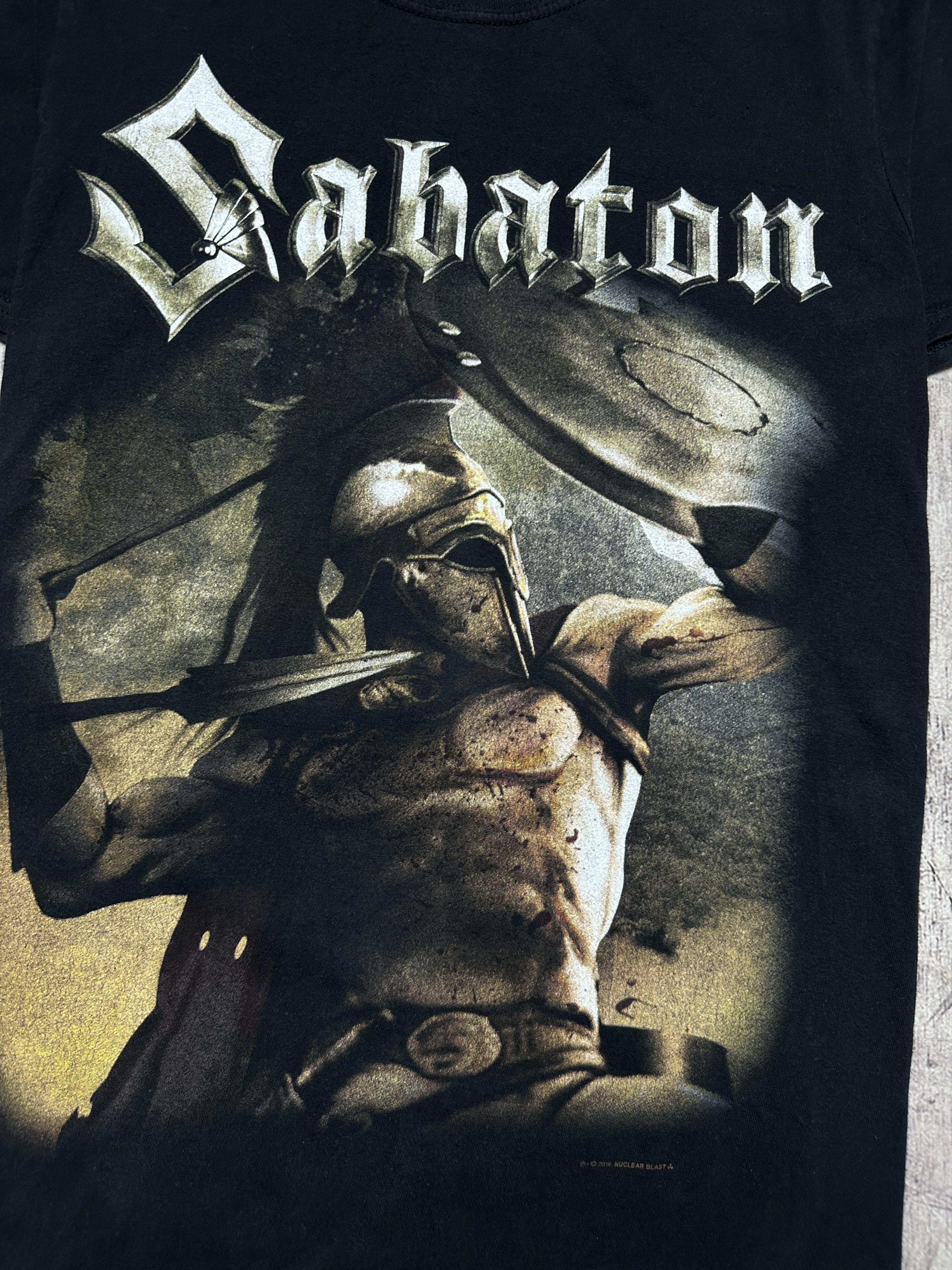 Band Tees Sabaton Mens Rock Band T-Shirt Size US S / EU 44-46 / 1 - 3 Thumbnail
