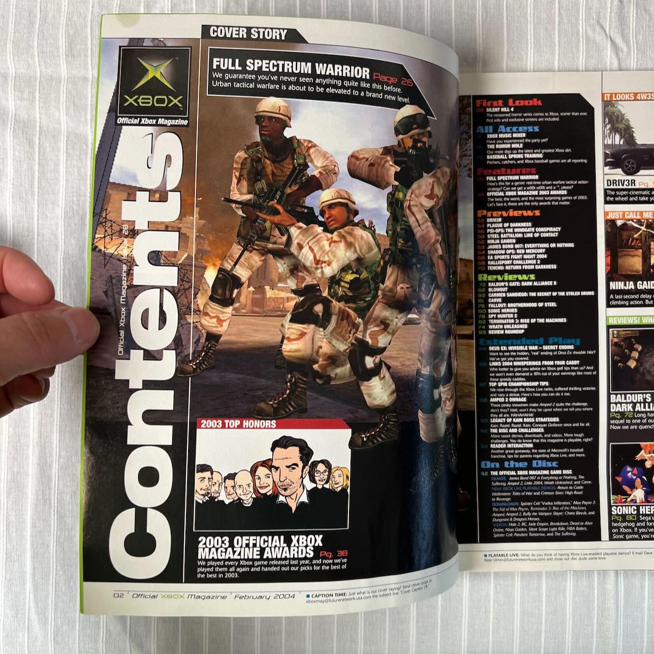 Other VTG XBOX Magazine #28 FEB 2004 GOTY RARE Size ONE SIZE - 8 Thumbnail
