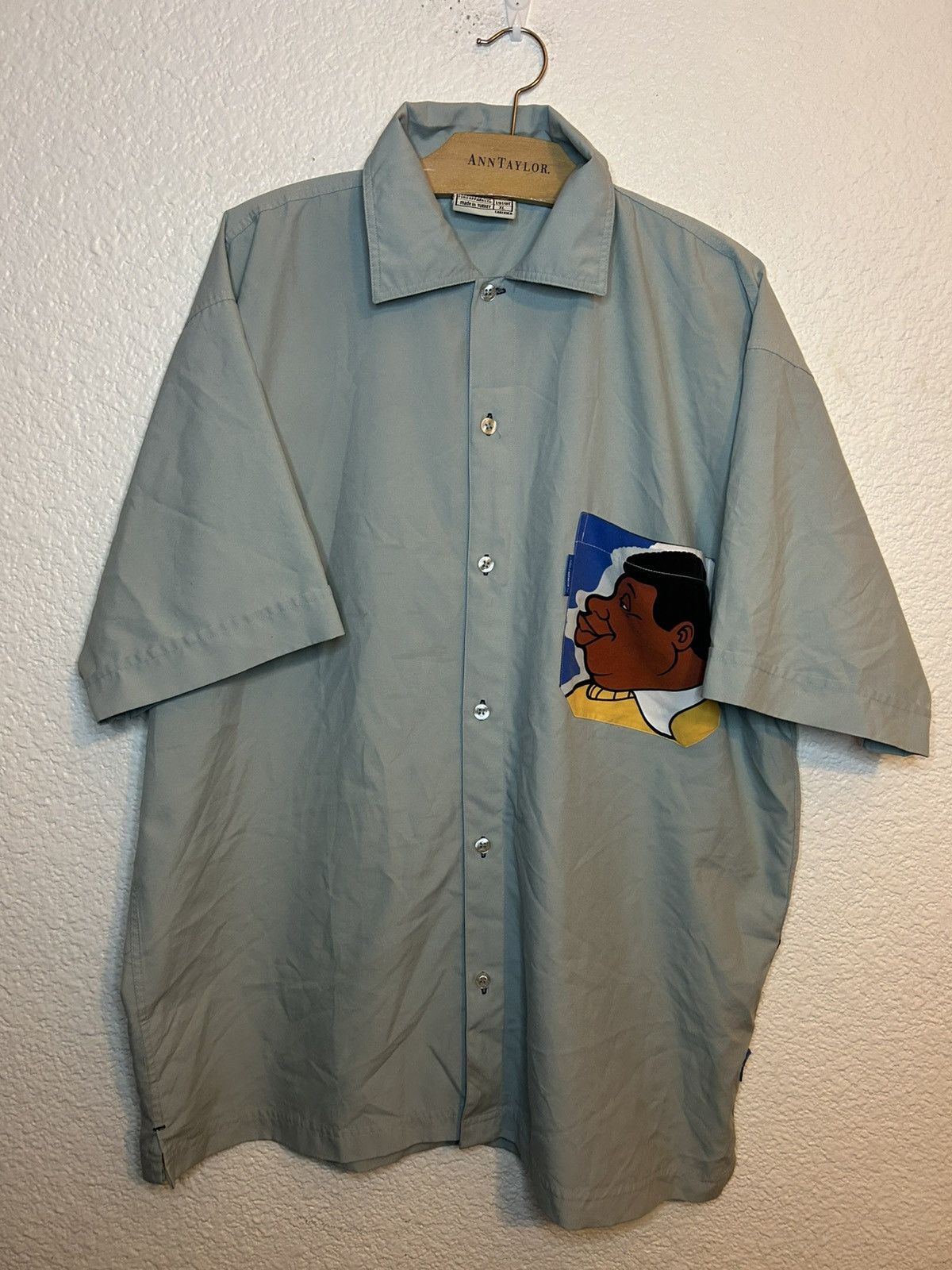 Fubu VTG Y2K Platinum FUBU Fat Albert Button Up Big Shirt Mens XL Size US XL / EU 56 / 4 - 1 Thumbnail