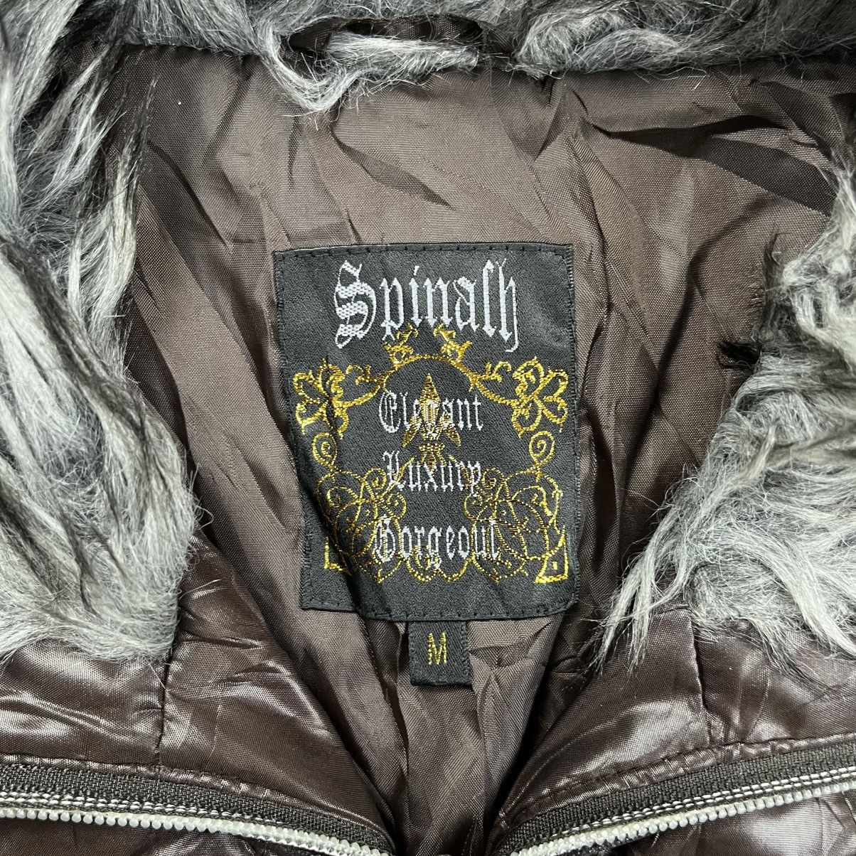 2000s Spinach - Trim Fur Vkei Style Jacket