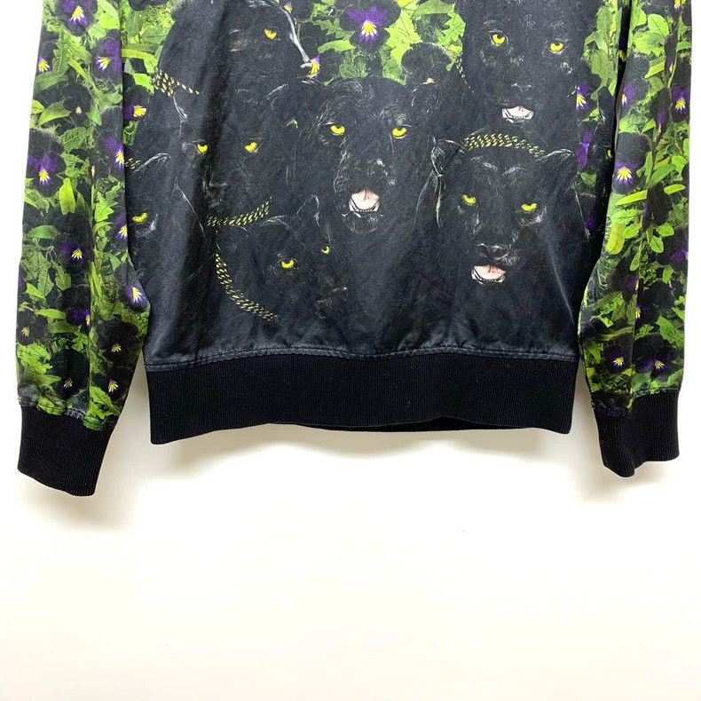 Givenchy Givenchy Size 38Teal Floral Print Hoodie 2506-Nextarrow Size US XL / EU 56 / 4 - 4 Thumbnail
