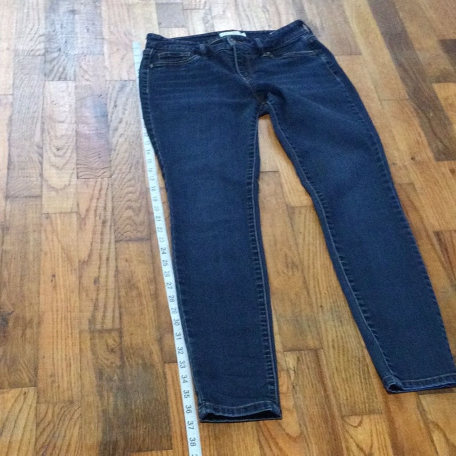 Other Jessica Simpson 'Kiss Me Super Skinny' Dark Denim Jeans 28 Size 28" / US 6 / IT 42 - 15 Thumbnail