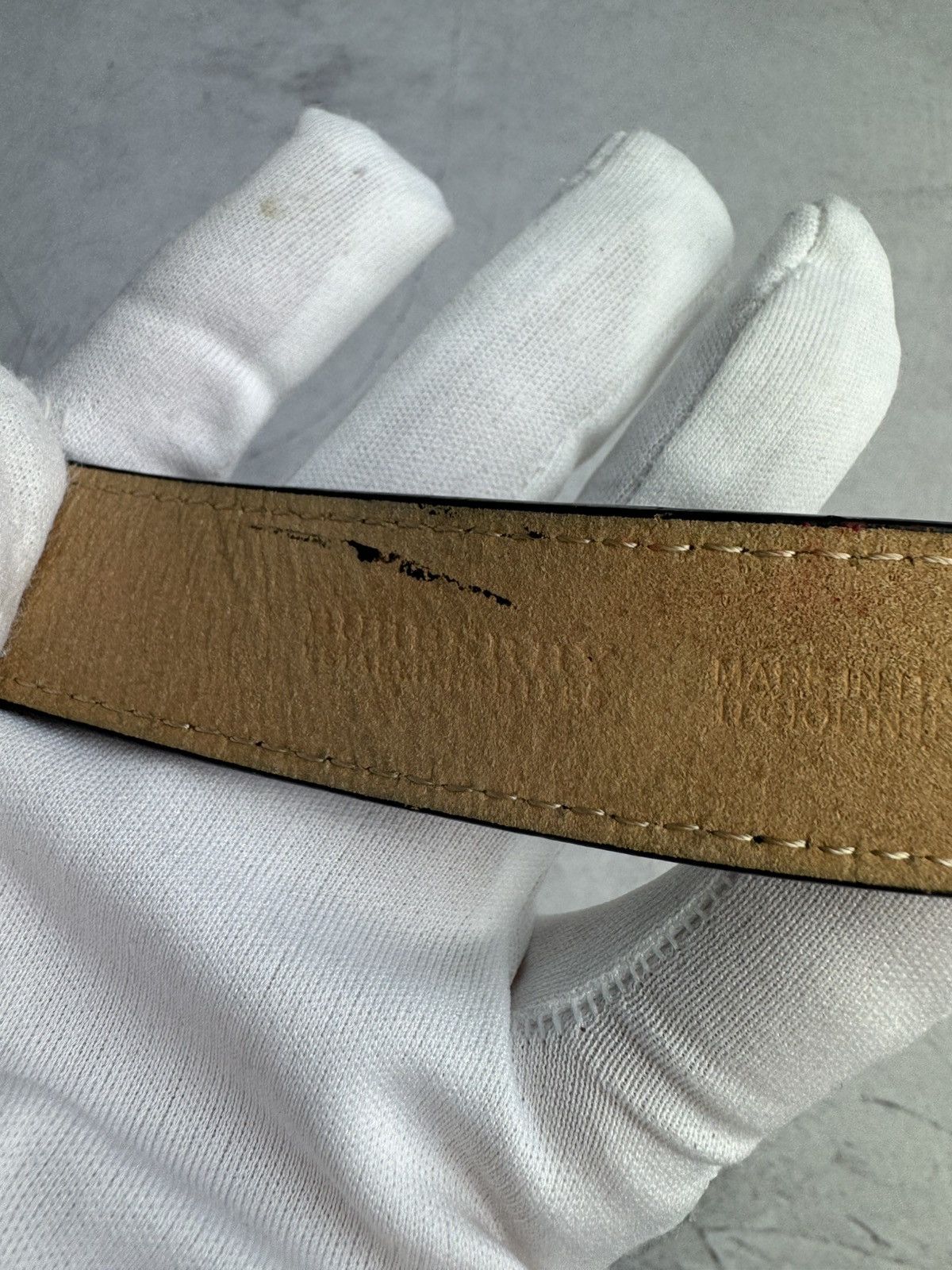 Burberry Burberry Heart Buckle Black Patent Belt Size ONE SIZE - 8 Thumbnail