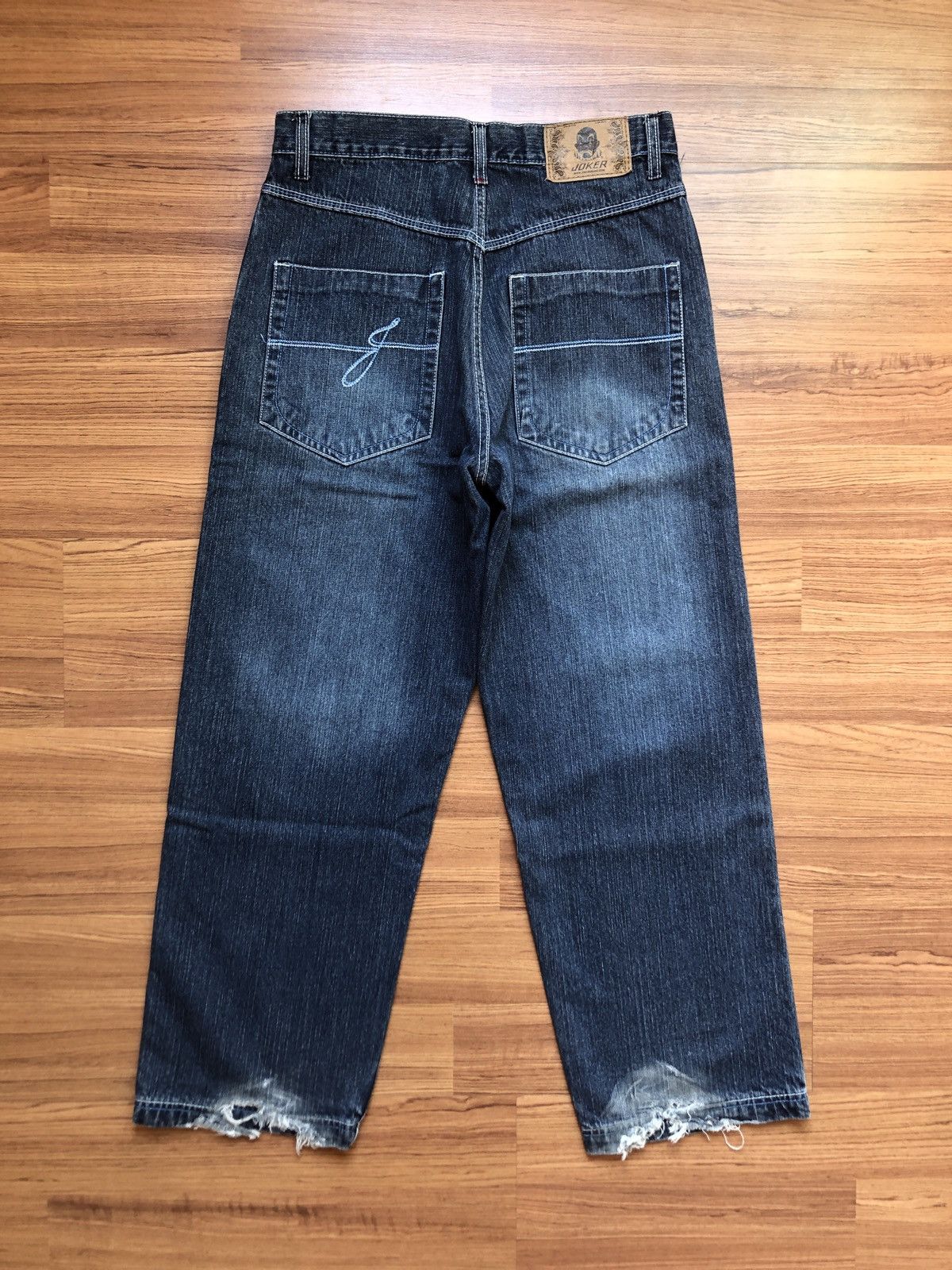 Born X Raised JOKER BRAND Blue Denim Pants Size US 32 / EU 48 - 1 Thumbnail