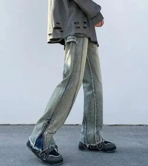 Designer × Japanese Brand × Vintage New High Street Men Jean Streetwear Size US 29 - 2 Thumbnail