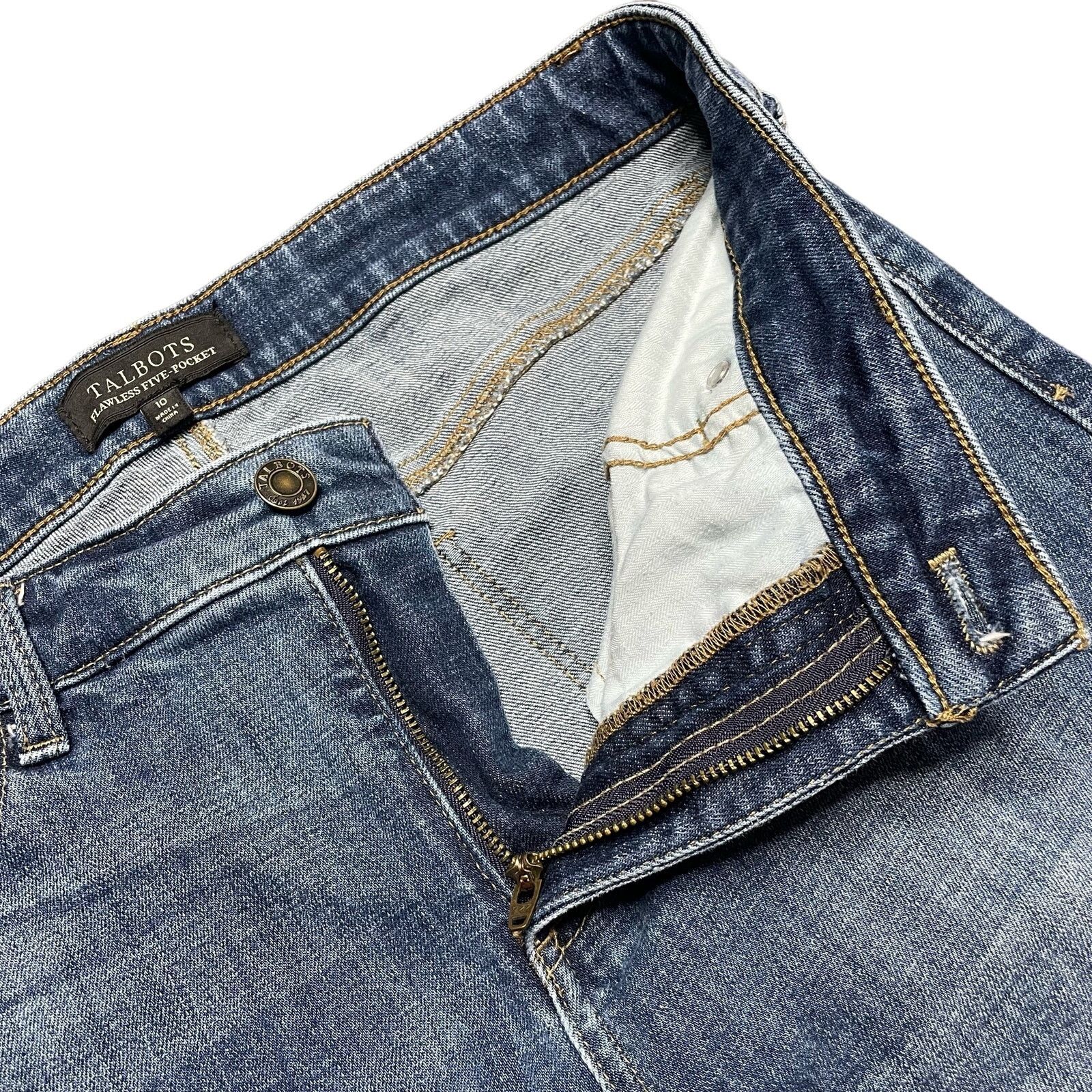 Other NWOT Talbots Flawless Jeans Size 32" / US 10 / IT 46 - 4 Thumbnail