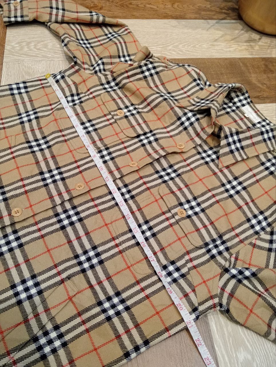 Burberry VINTAGE BURBERRYS CASHMERE WOOL NOVA CHECK FLANNEL Size M / US 6-8 / IT 42-44 - 11 Thumbnail